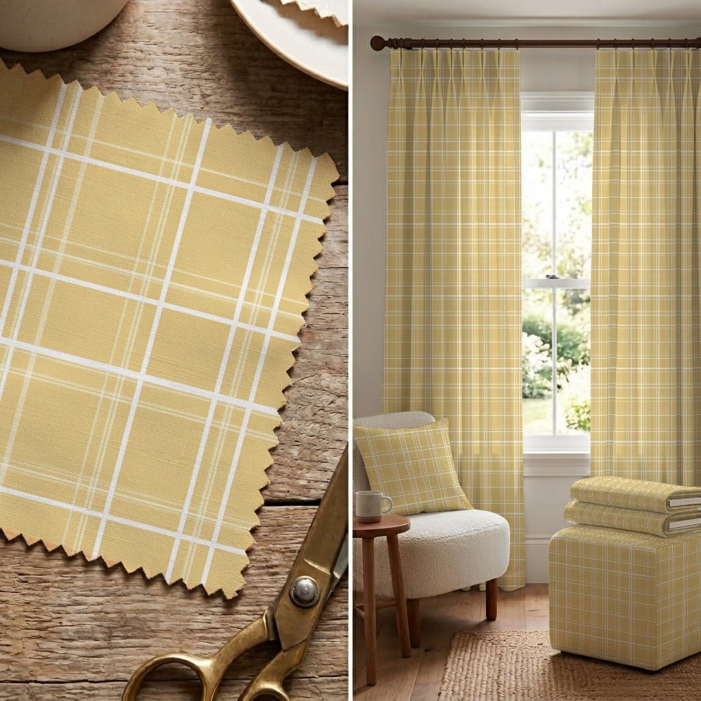 Abercorn - Fabric - Linen Rowe