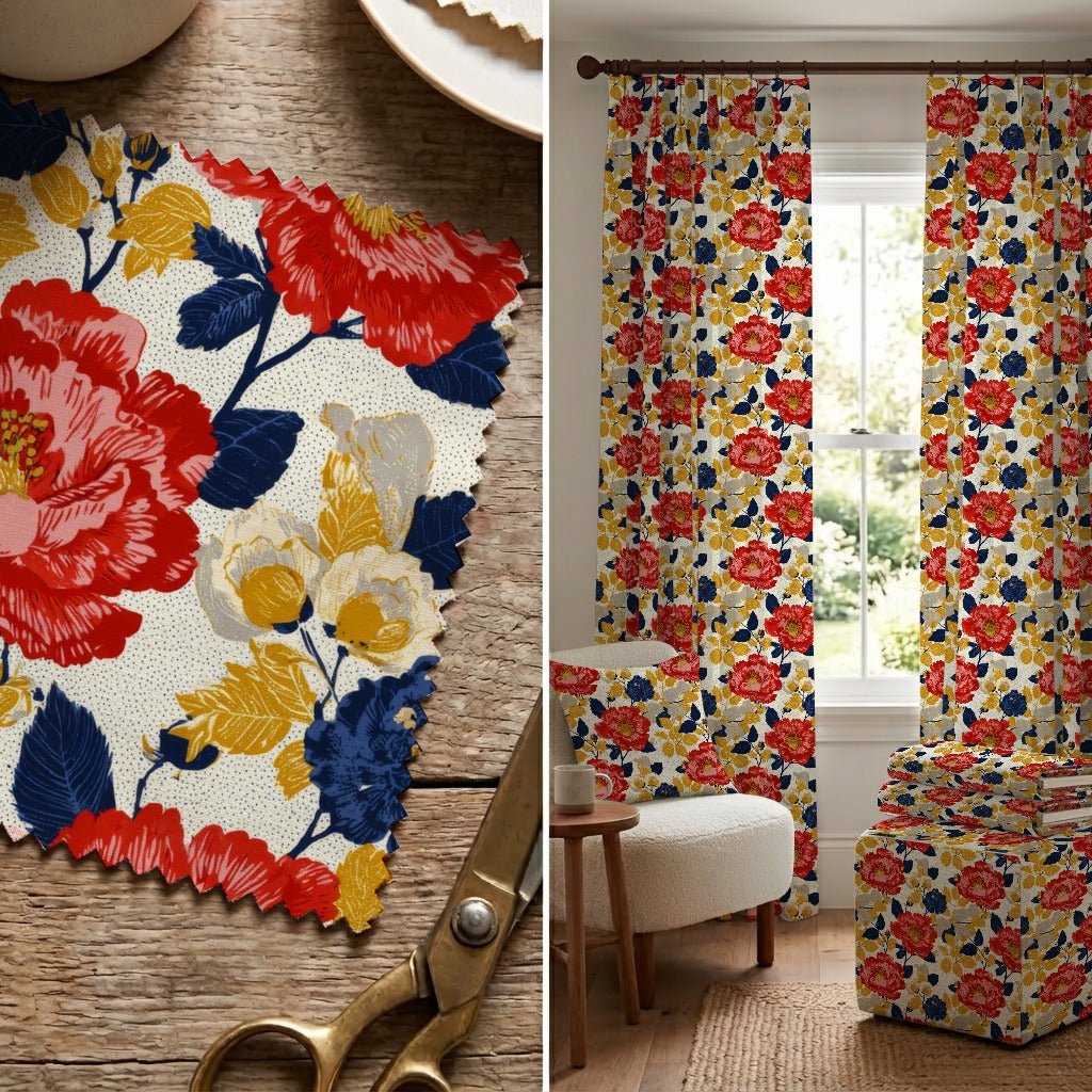 Acadia - Fabric - Linen Rowe