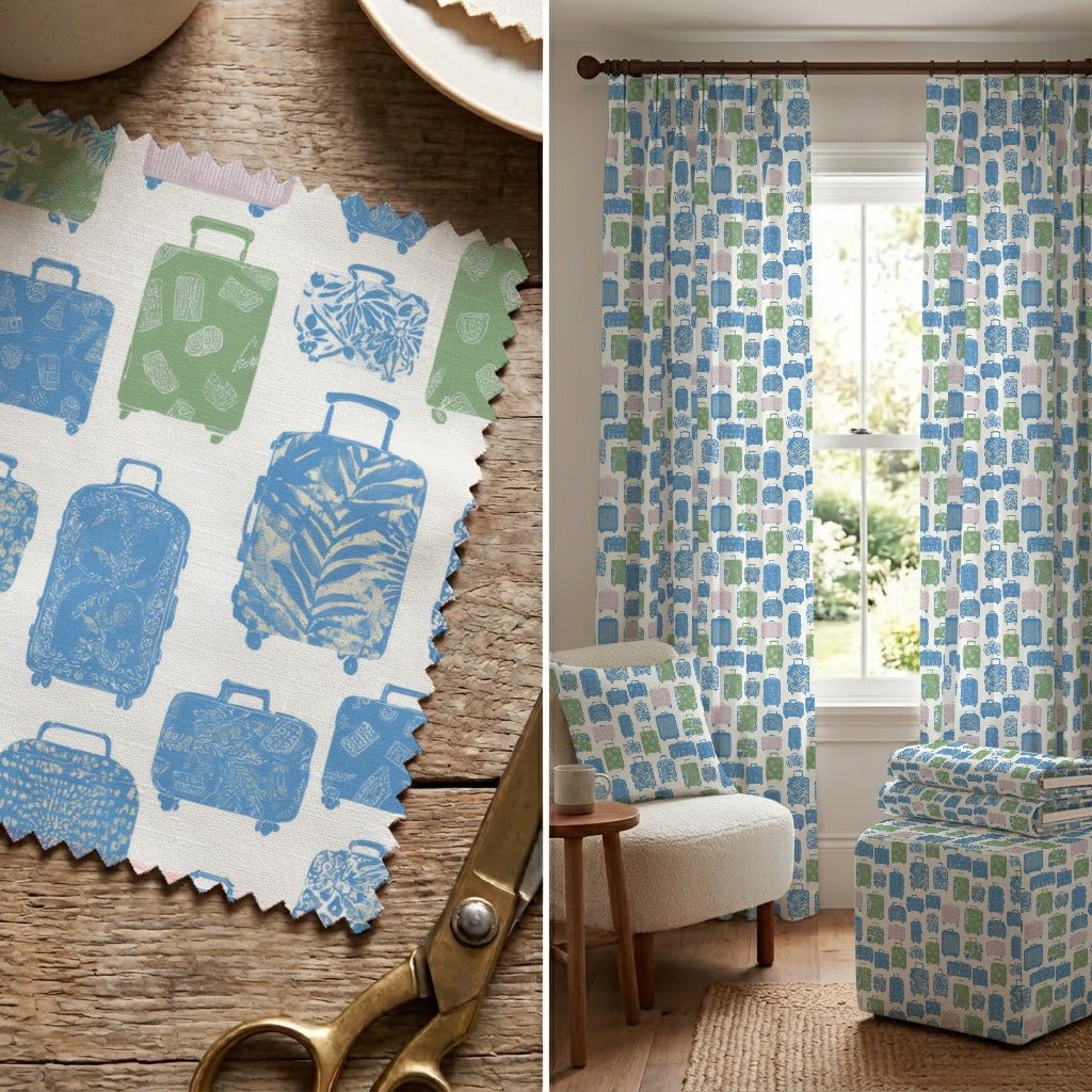 Adventure Awaits - Fabric - Linen Rowe