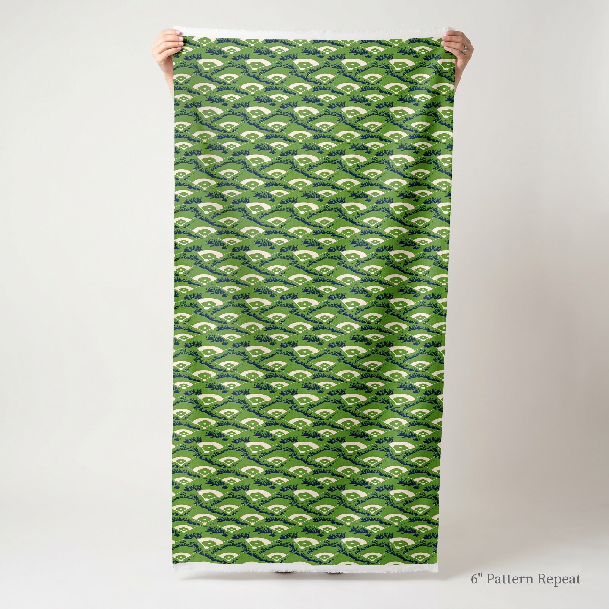 All American Diamond - Fabric - Linen Rowe