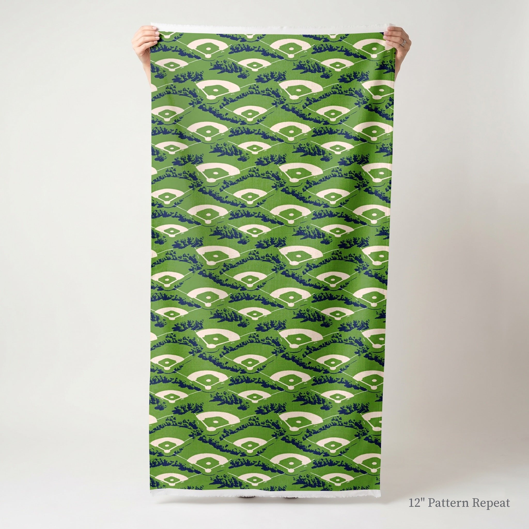 All American Diamond - Fabric - Linen Rowe