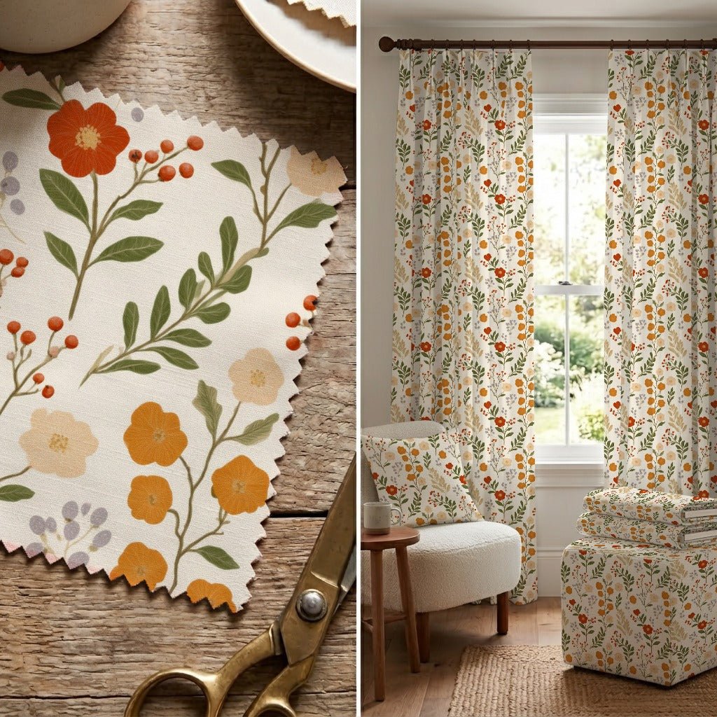 Amaranth - Fabric - Linen Rowe