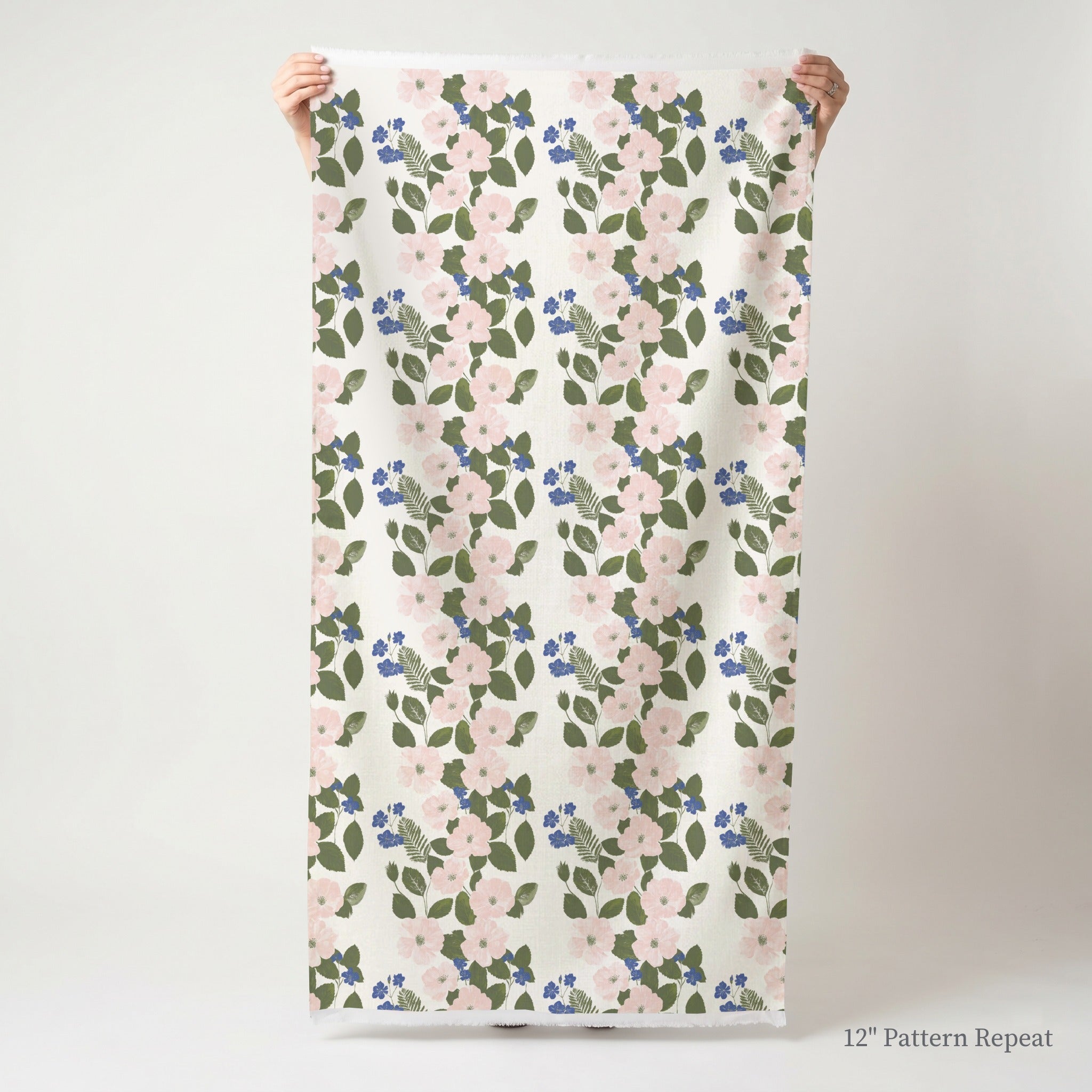 Amelie Blossoms - Fabric - Linen Rowe