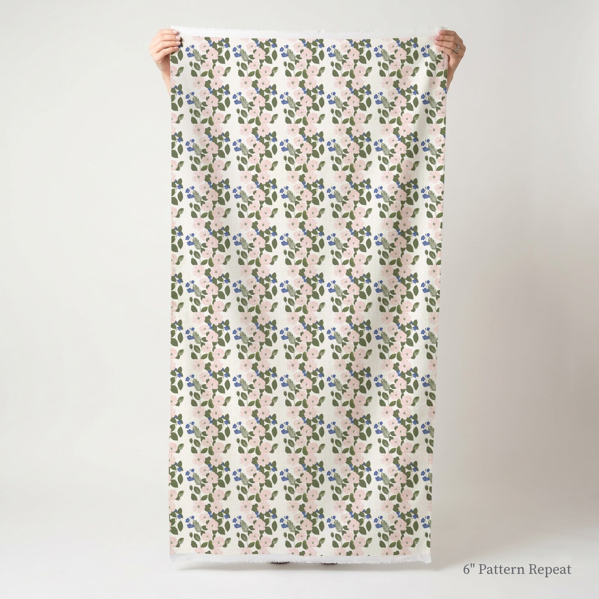 Amelie Blossoms - Fabric - Linen Rowe