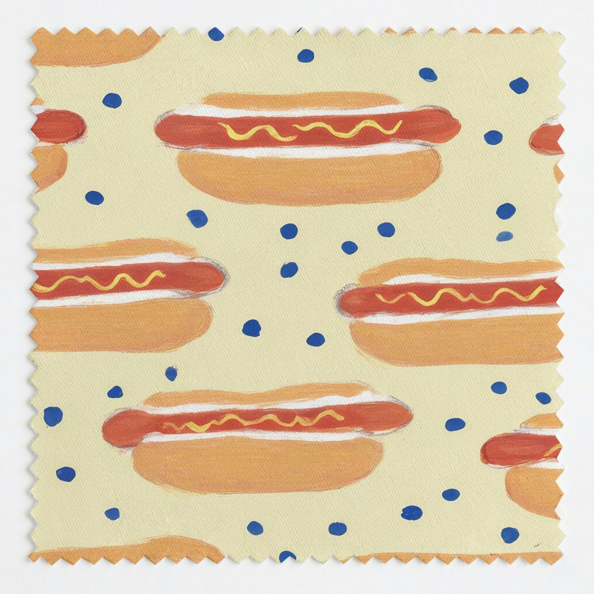 American Hot Dog - Fabric - Linen Rowe