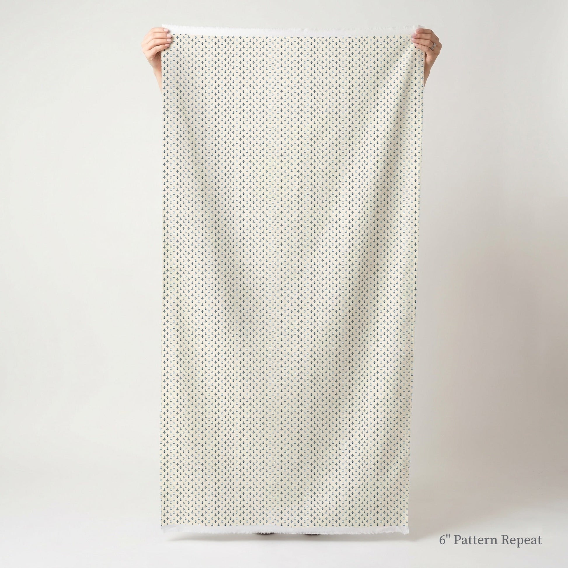 Anchor Grid - Fabric - Linen Rowe