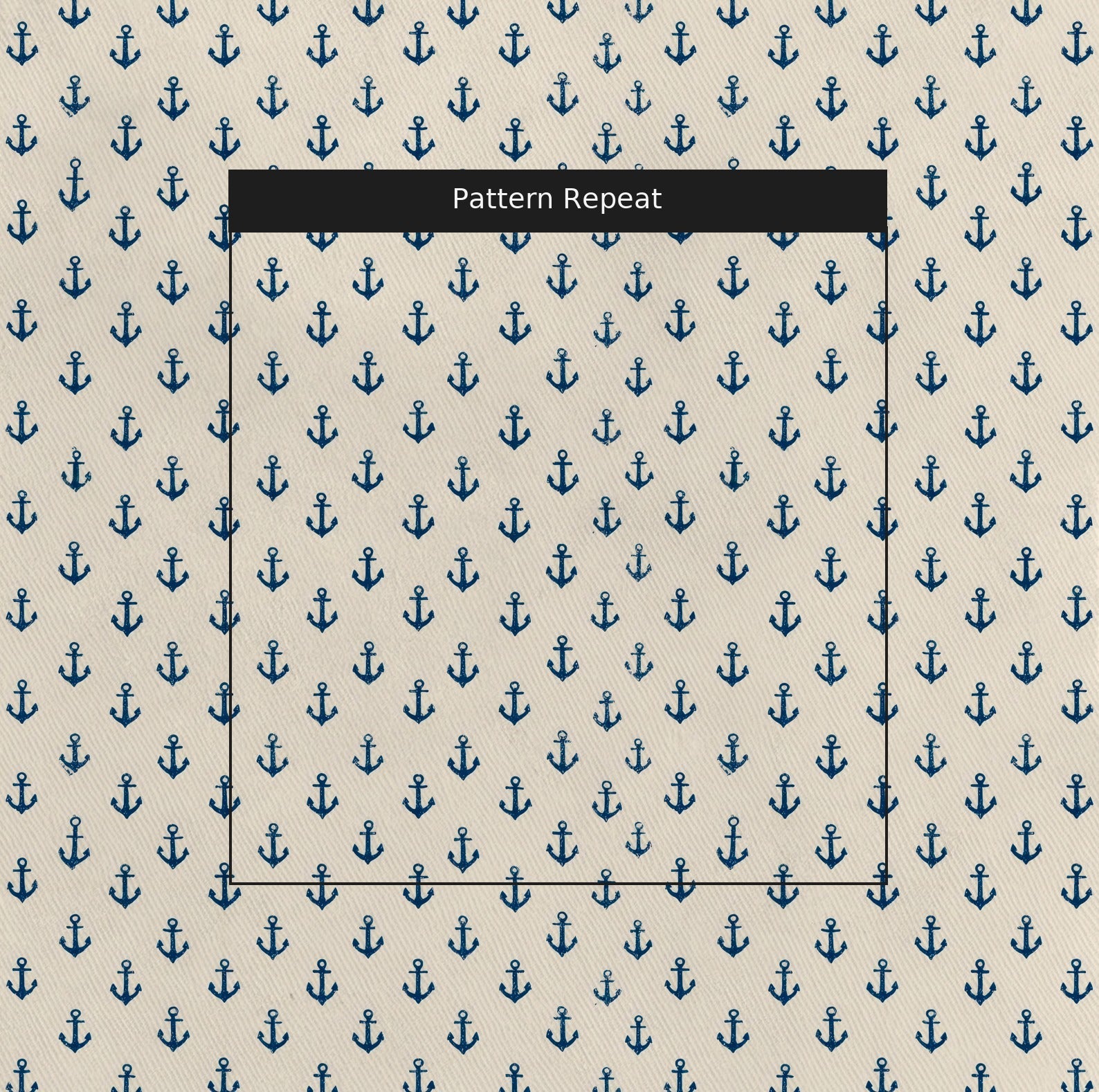 Anchor Grid - Fabric - Linen Rowe