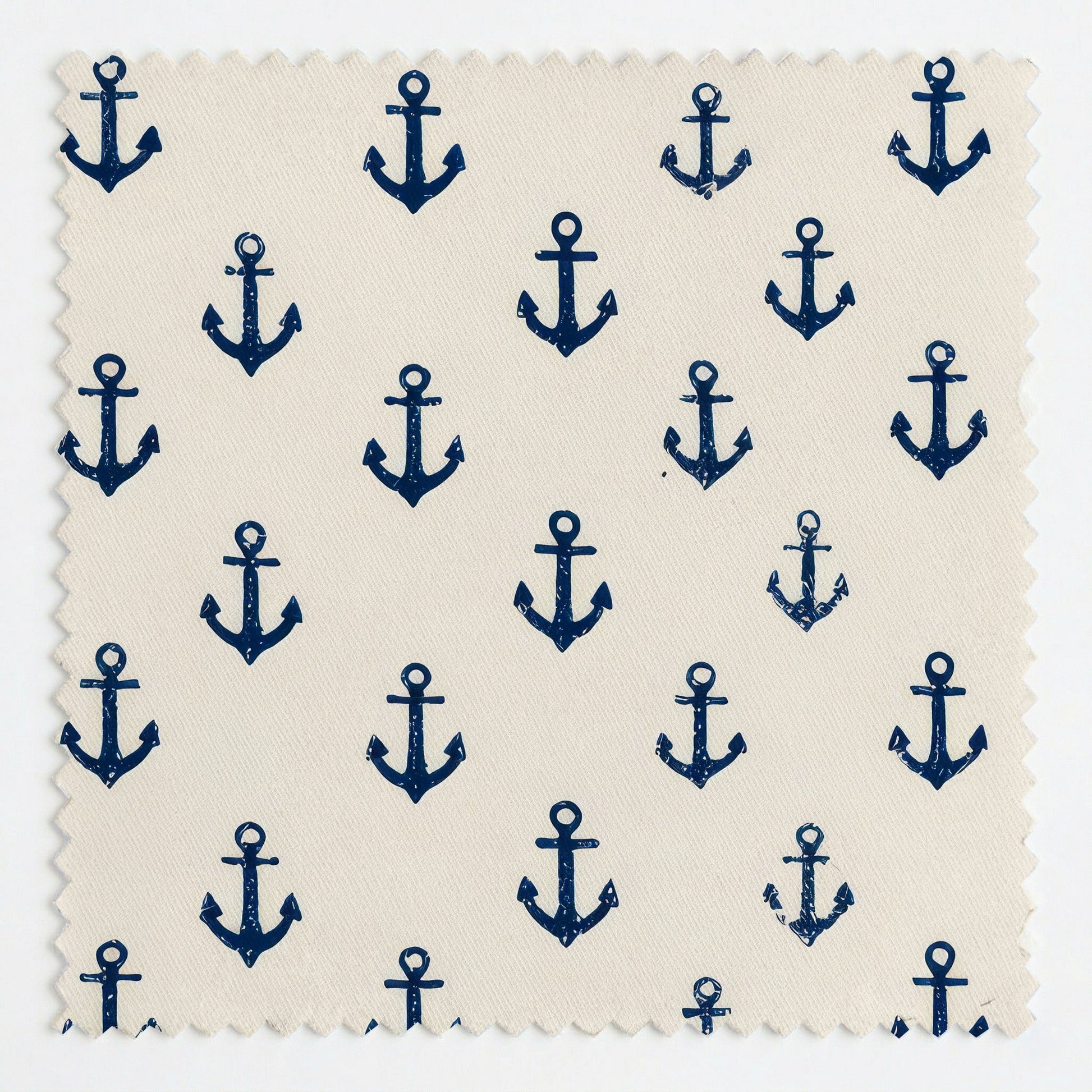 Anchor Grid - Fabric - Linen Rowe