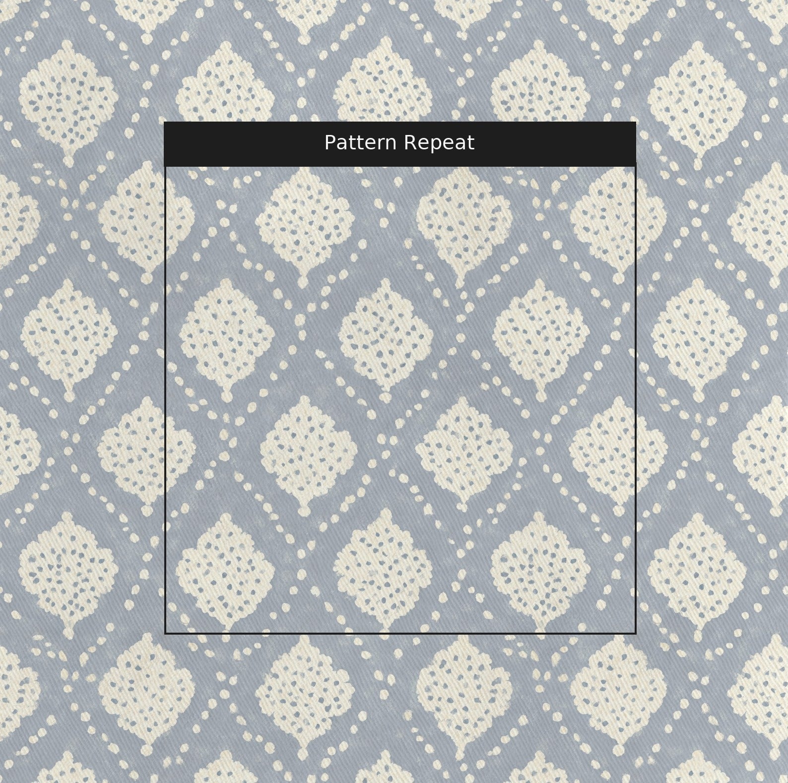 Anderson Blue - Fabric - Linen Rowe