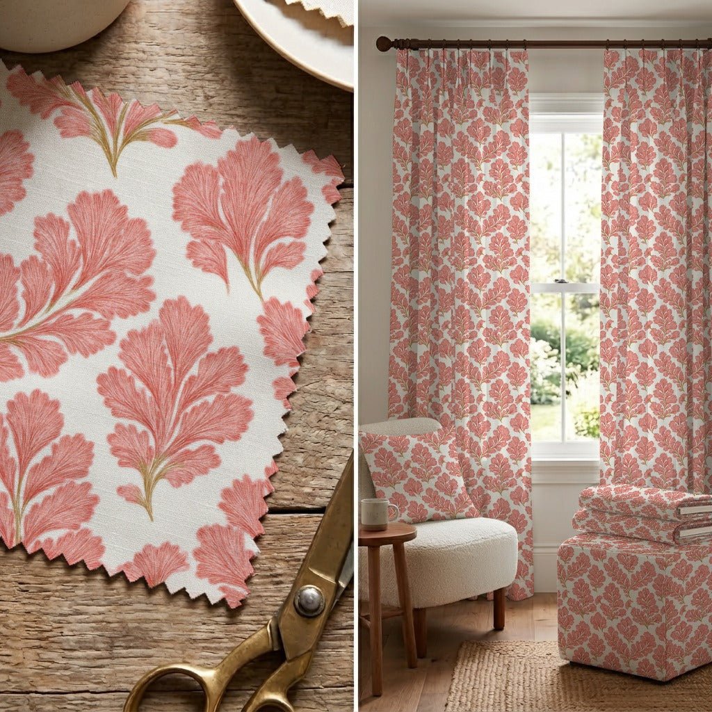 AnnaKatherine Pink - Fabric - Linen Rowe