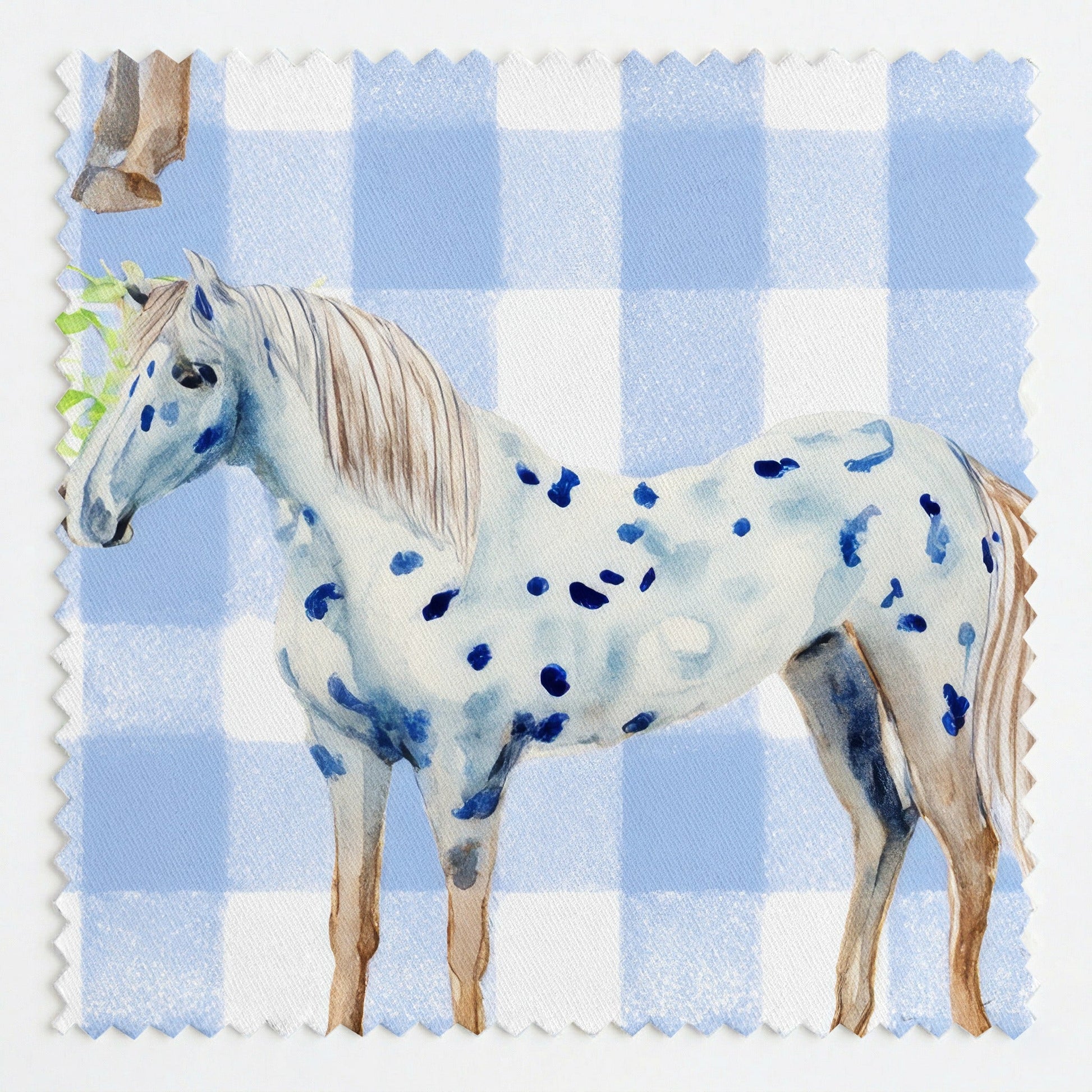 Appaloosa Gingham - Fabric - Linen Rowe