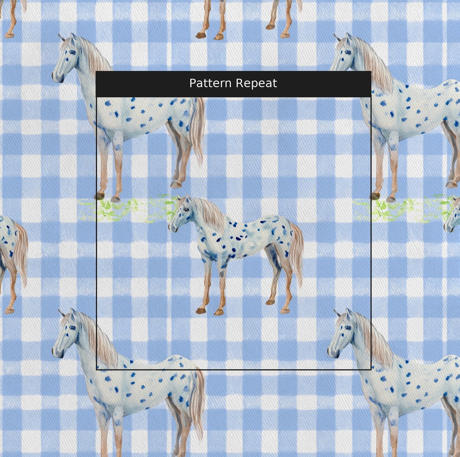 Appaloosa Gingham - Fabric - Linen Rowe