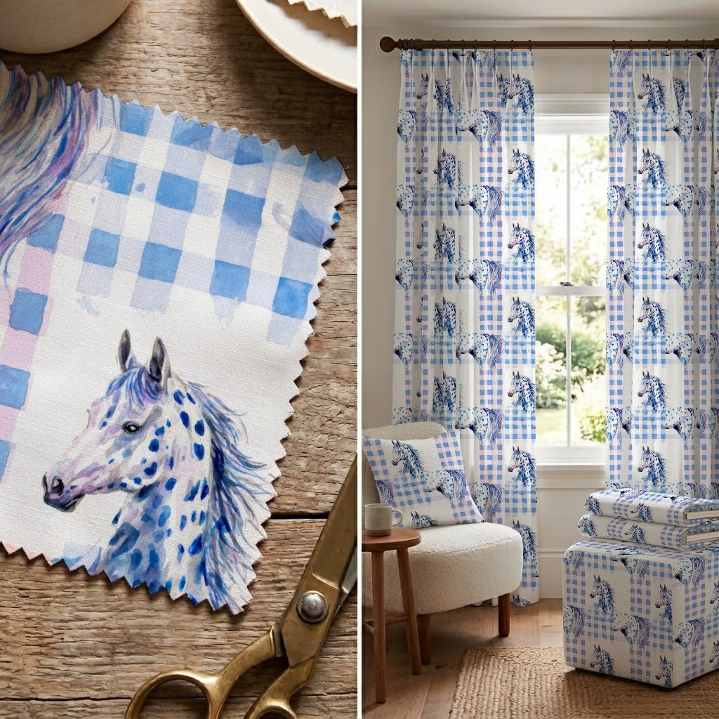 Appaloosa Plaid - Fabric - Linen Rowe