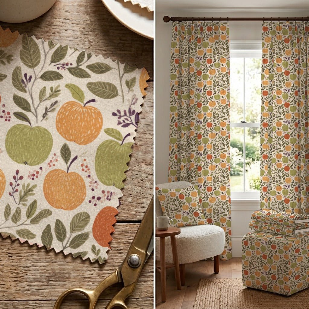Apple Orchard - Fabric - Linen Rowe