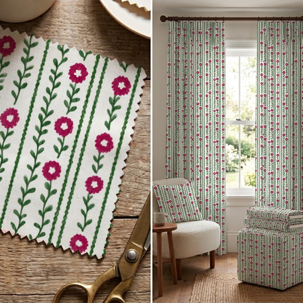 Araminta - Fabric - Linen Rowe