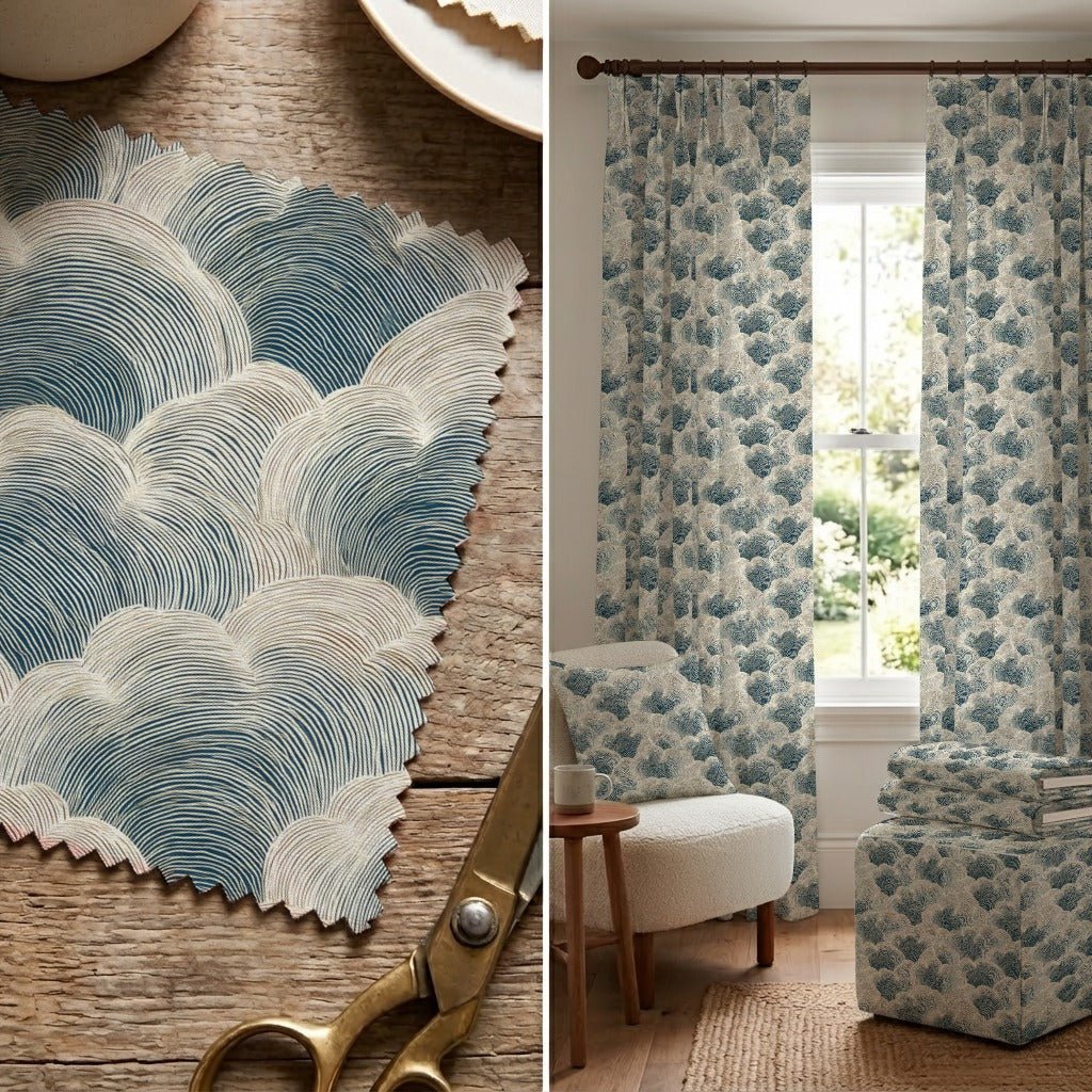 Arden Clouds - Fabric - Linen Rowe