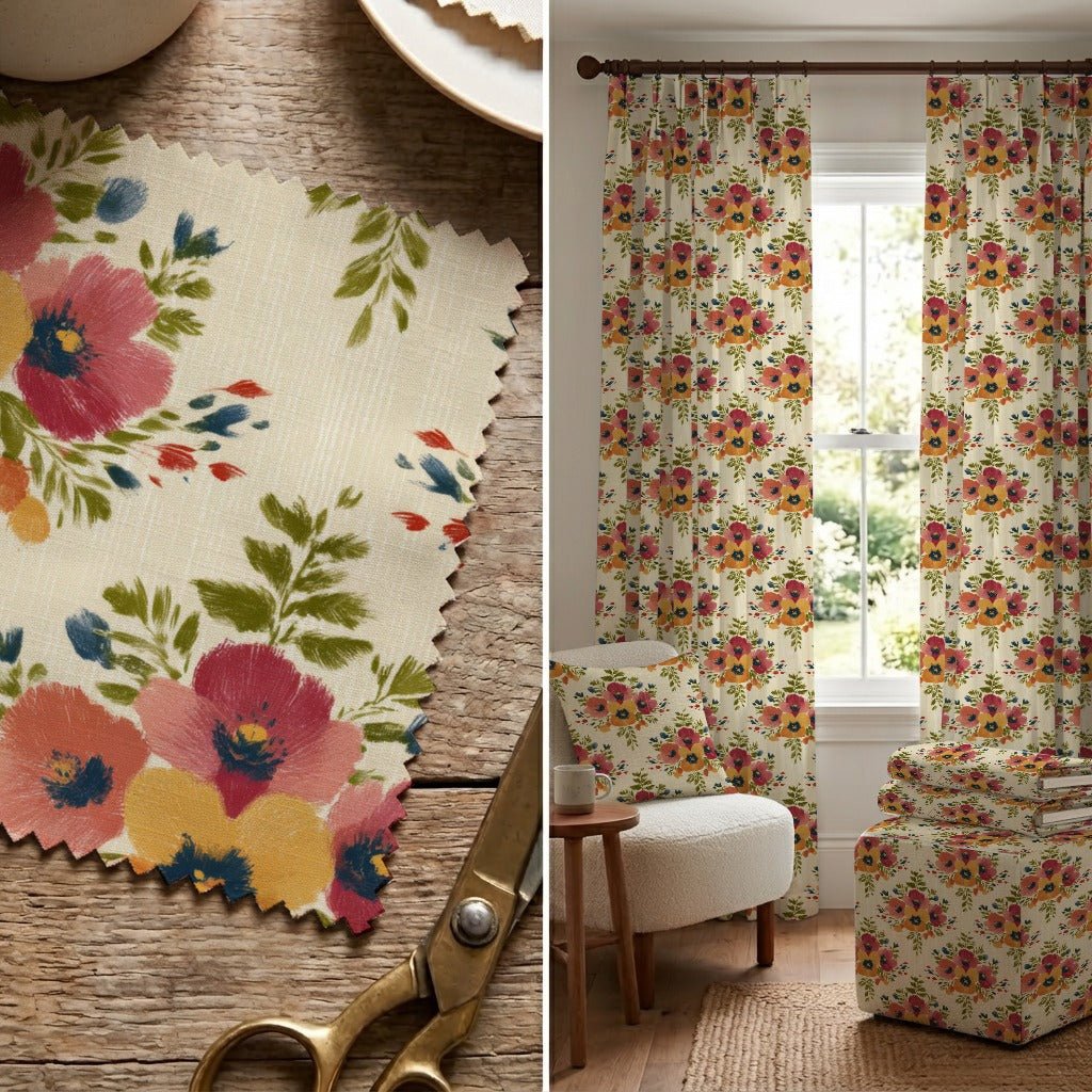 Aristea Bouquet - Fabric - Linen Rowe