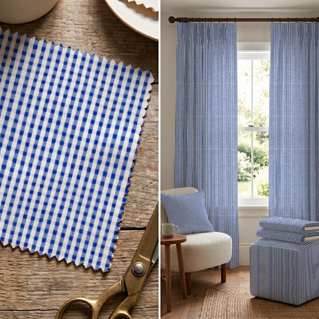 Ariston Plaid - Fabric - Linen Rowe