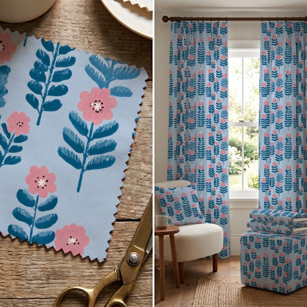Arleswick Blossoms - Fabric - Linen Rowe