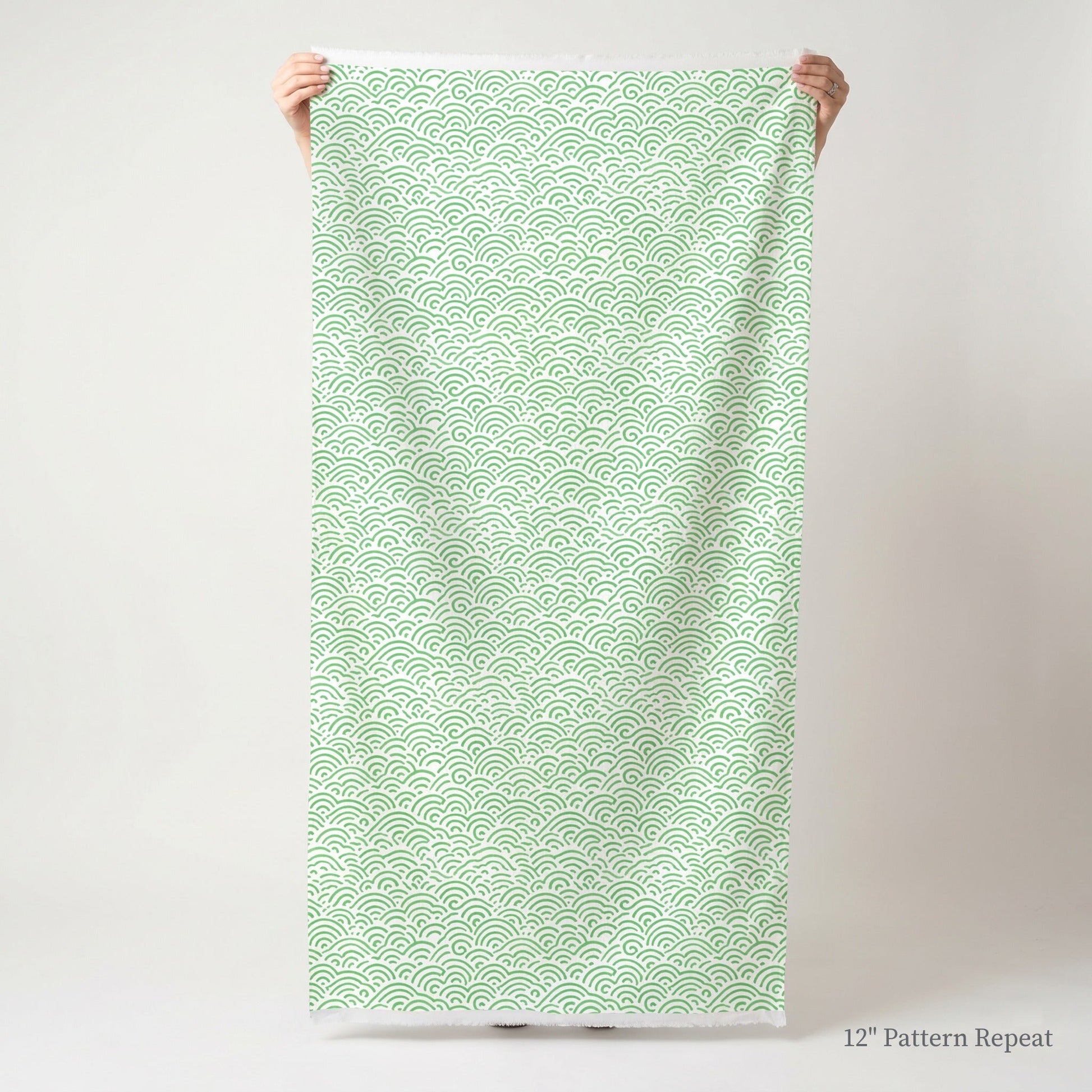 Arlington Waves - Fabric - Linen Rowe