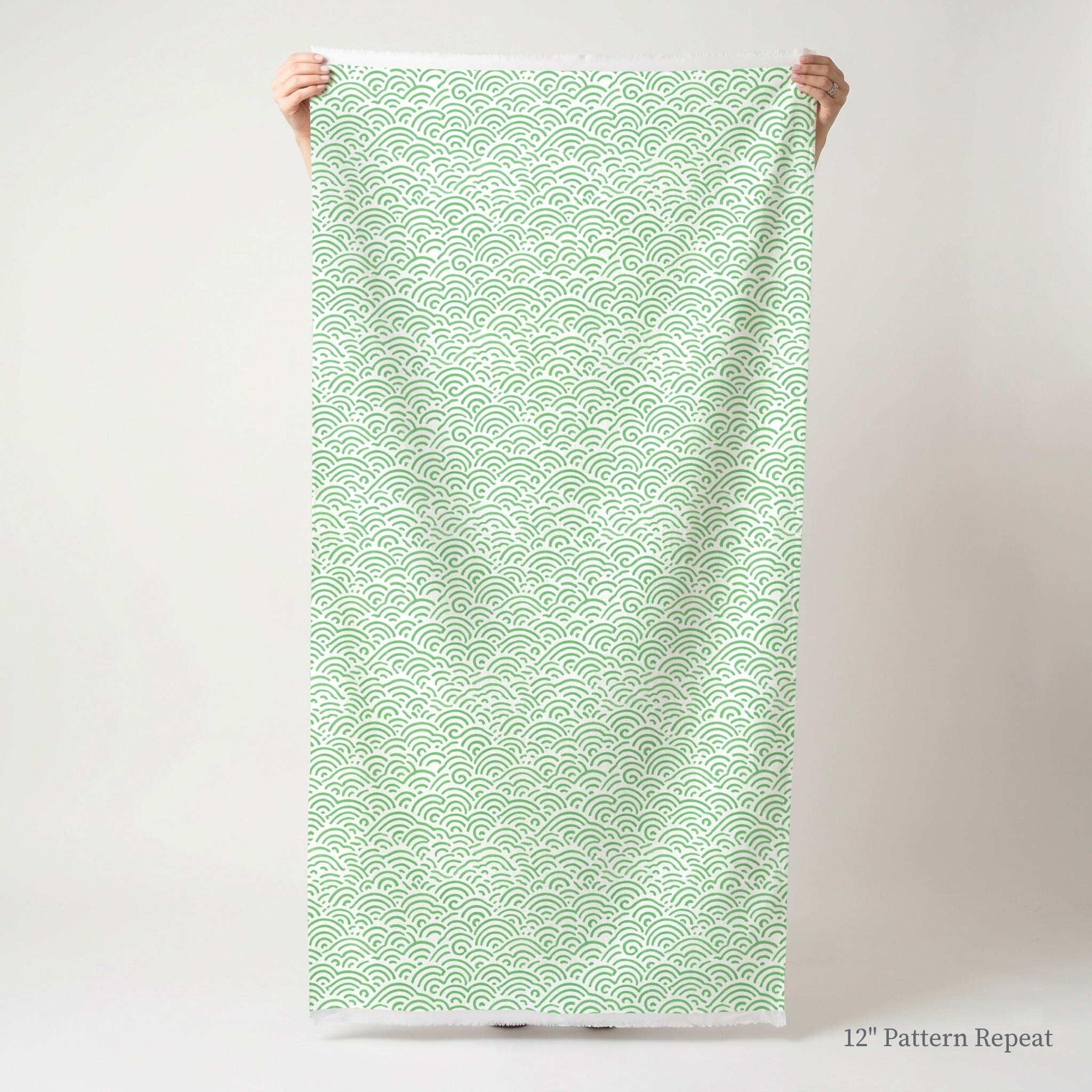Arlington Waves - Fabric - Linen Rowe