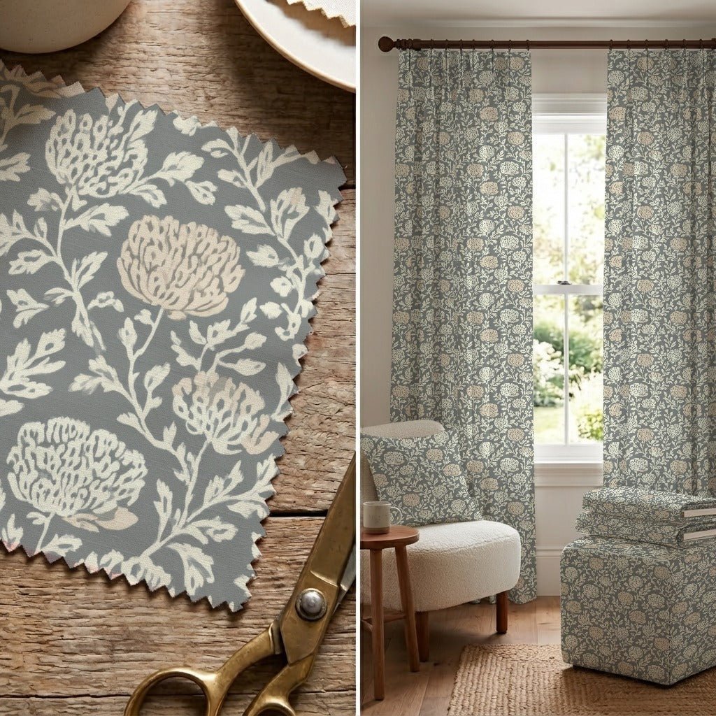 Ashwood Bloom - Fabric - Linen Rowe