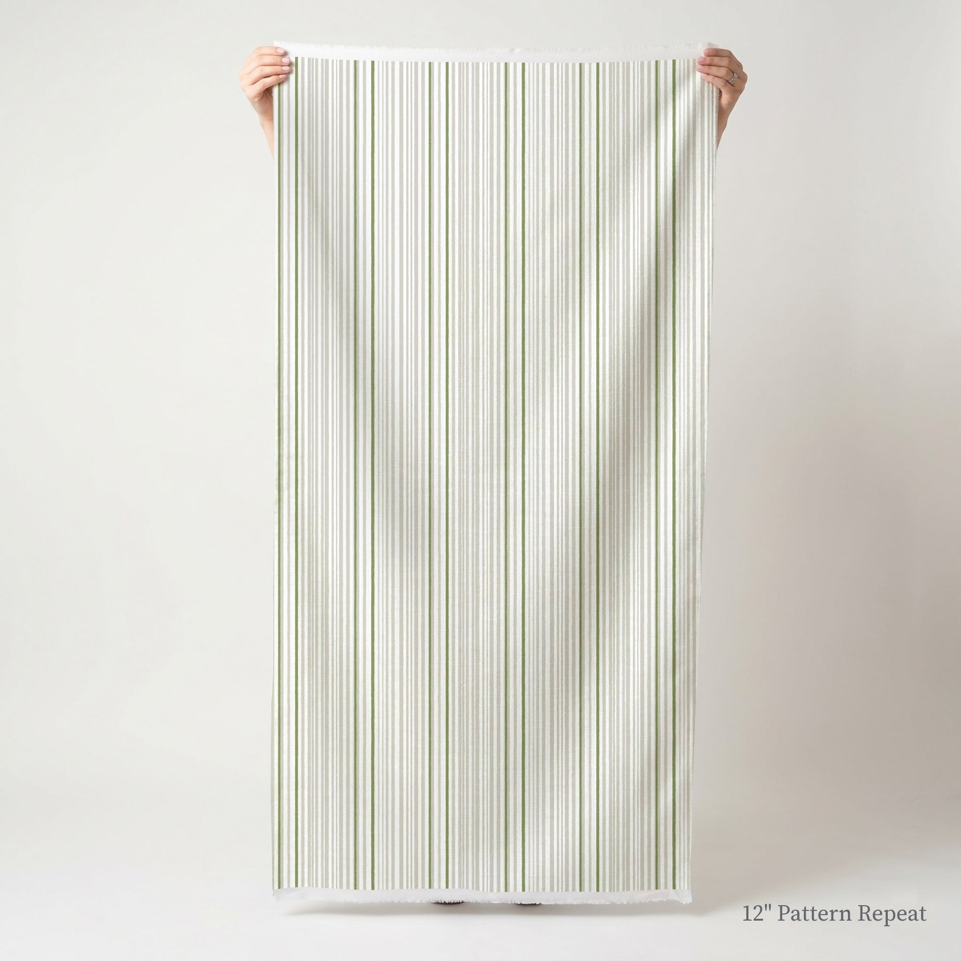 Aurette Stripes - Fabric - Linen Rowe