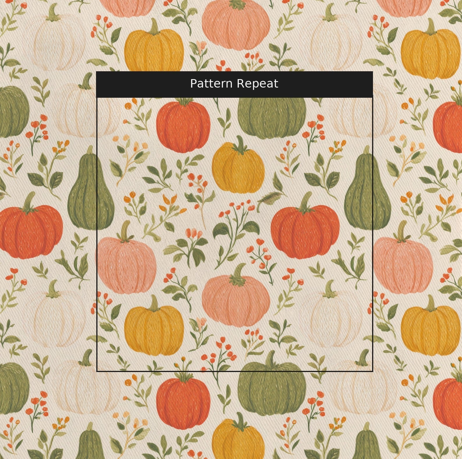 Autumnal Stroll - Fabric - Linen Rowe