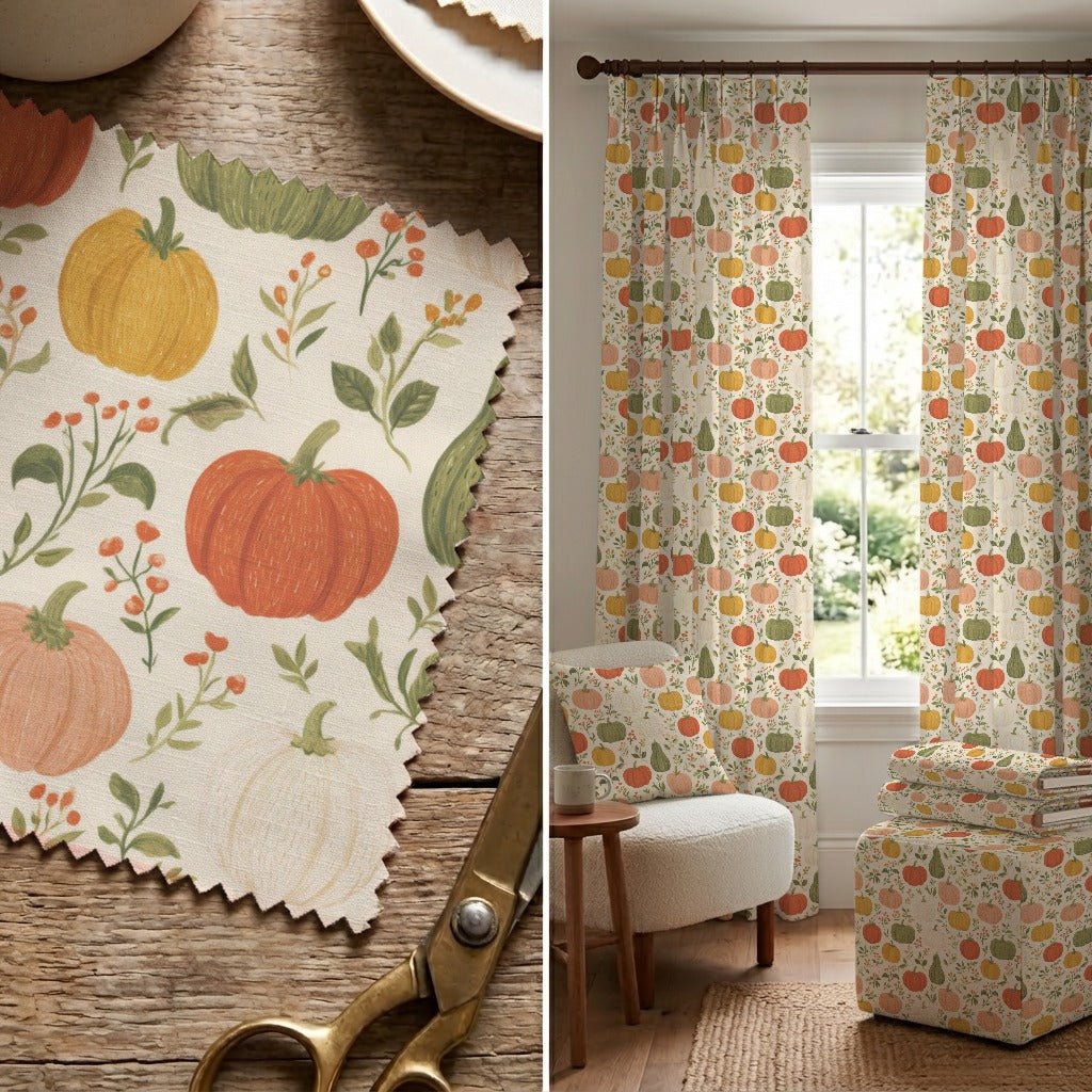 Autumnal Stroll - Fabric - Linen Rowe