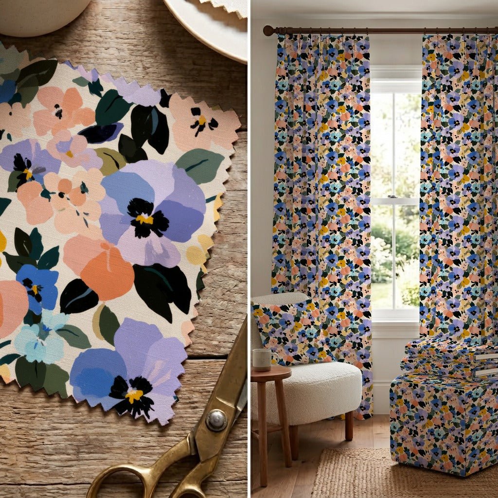 Avenor Pasley - Fabric - Linen Rowe