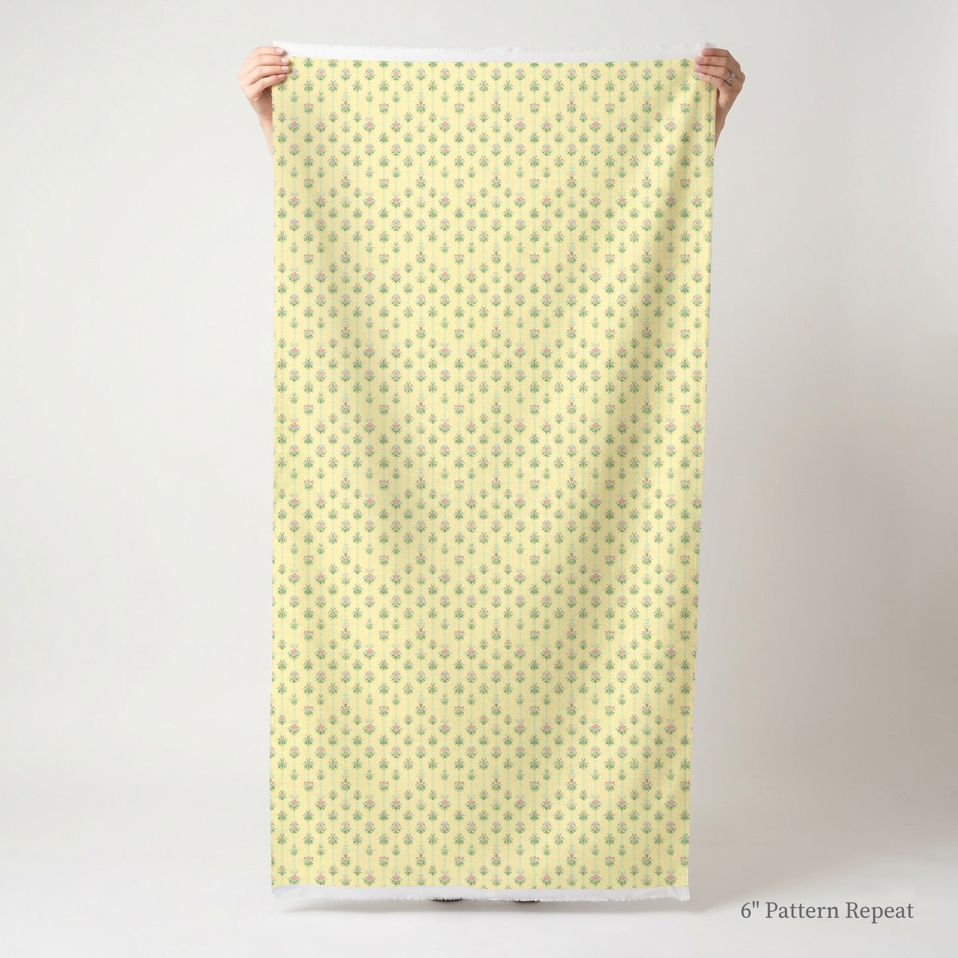 Azriel Tropics - Fabric - Linen Rowe