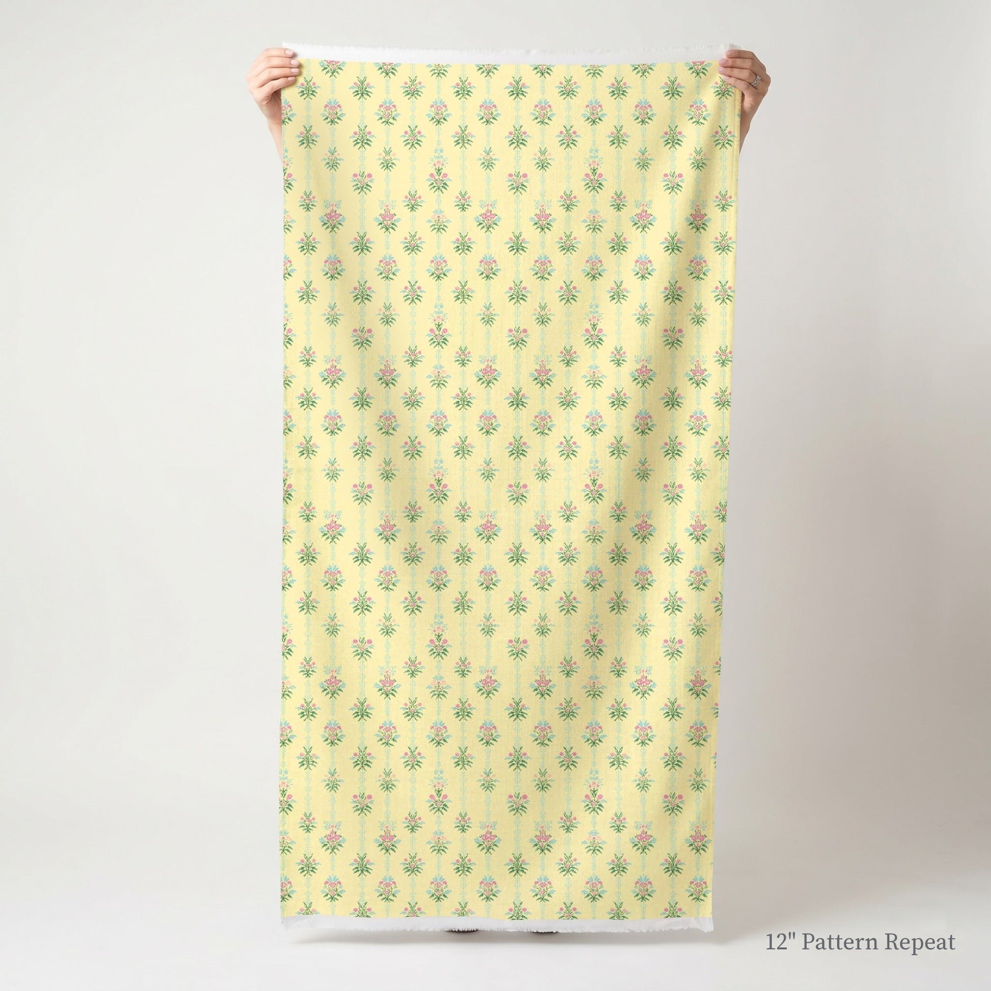 Azriel Tropics - Fabric - Linen Rowe