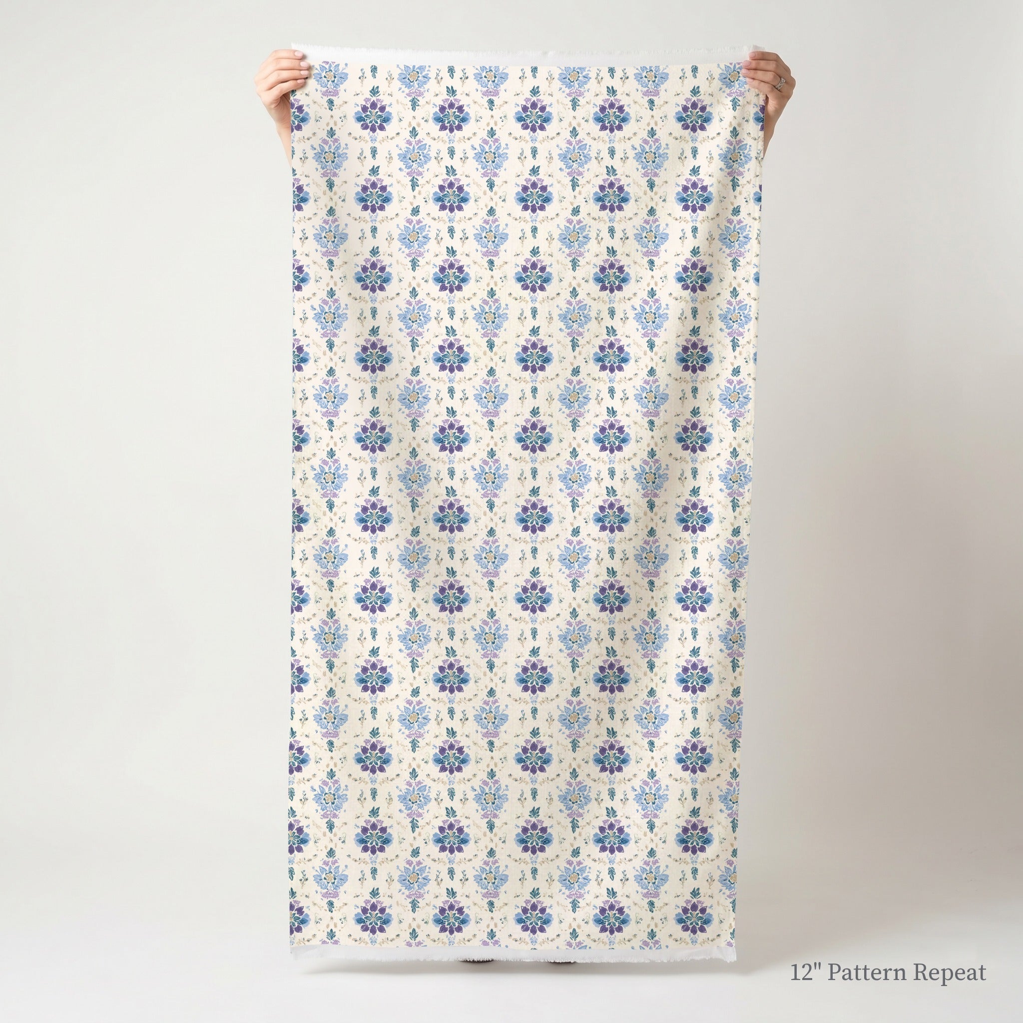 Azure - Fabric - Linen Rowe
