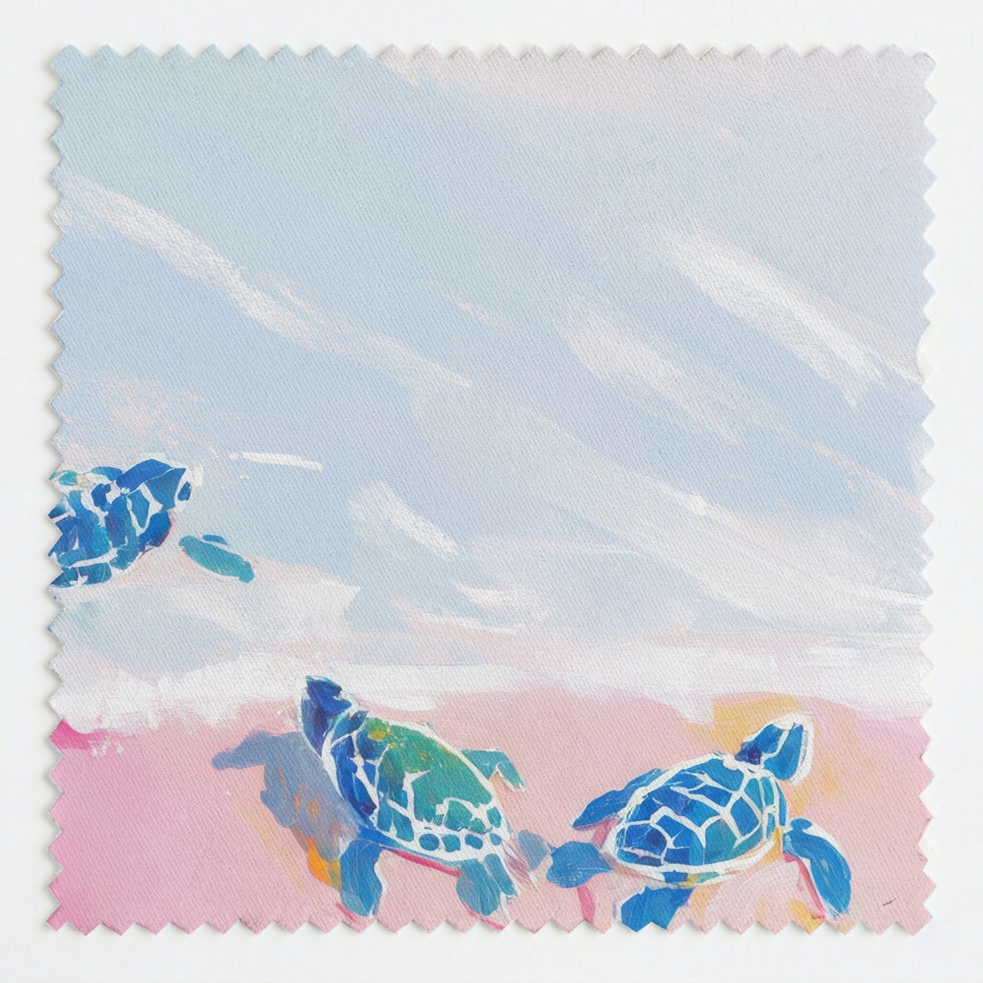 Baby Sea Turtles - Fabric - Linen Rowe