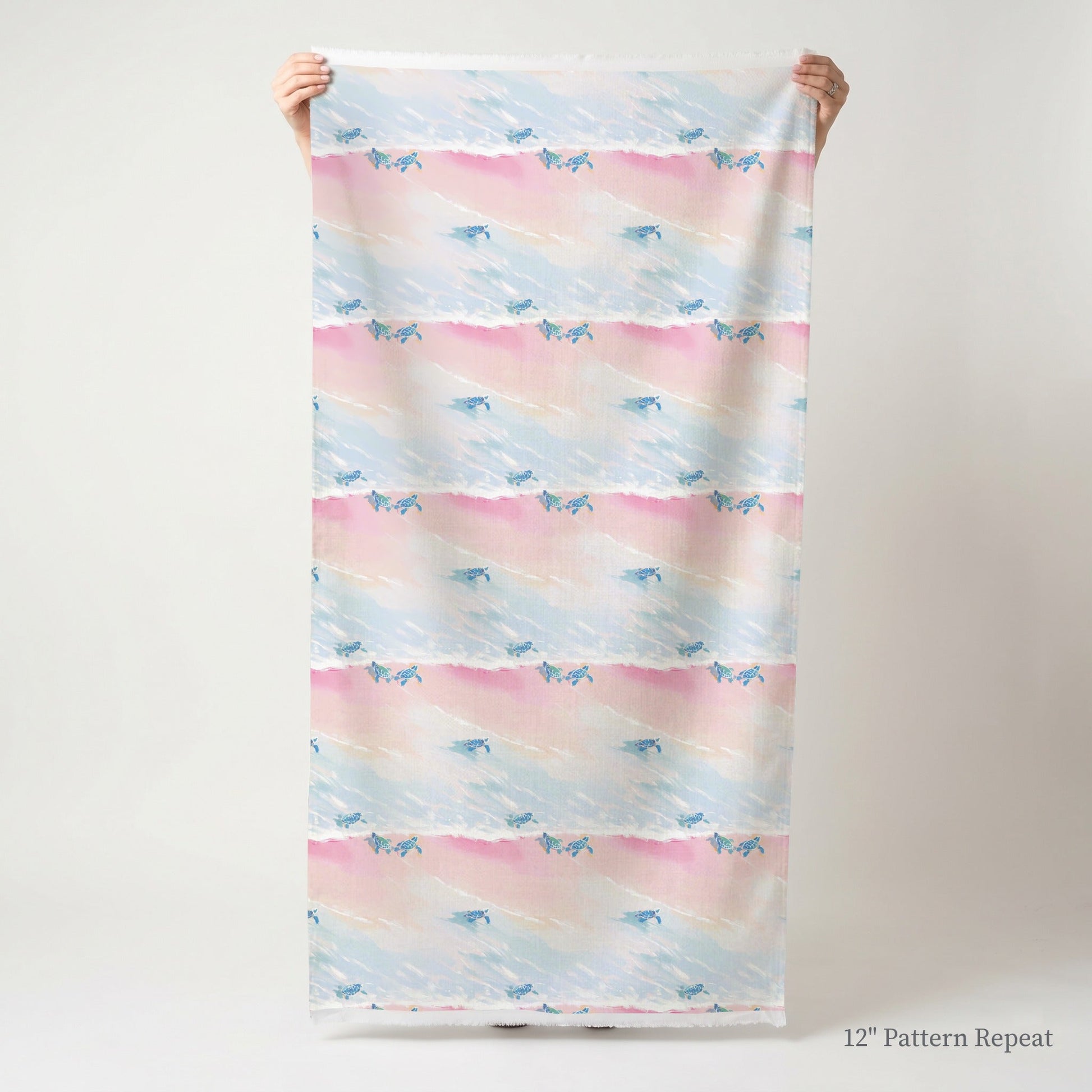 Baby Sea Turtles - Fabric - Linen Rowe