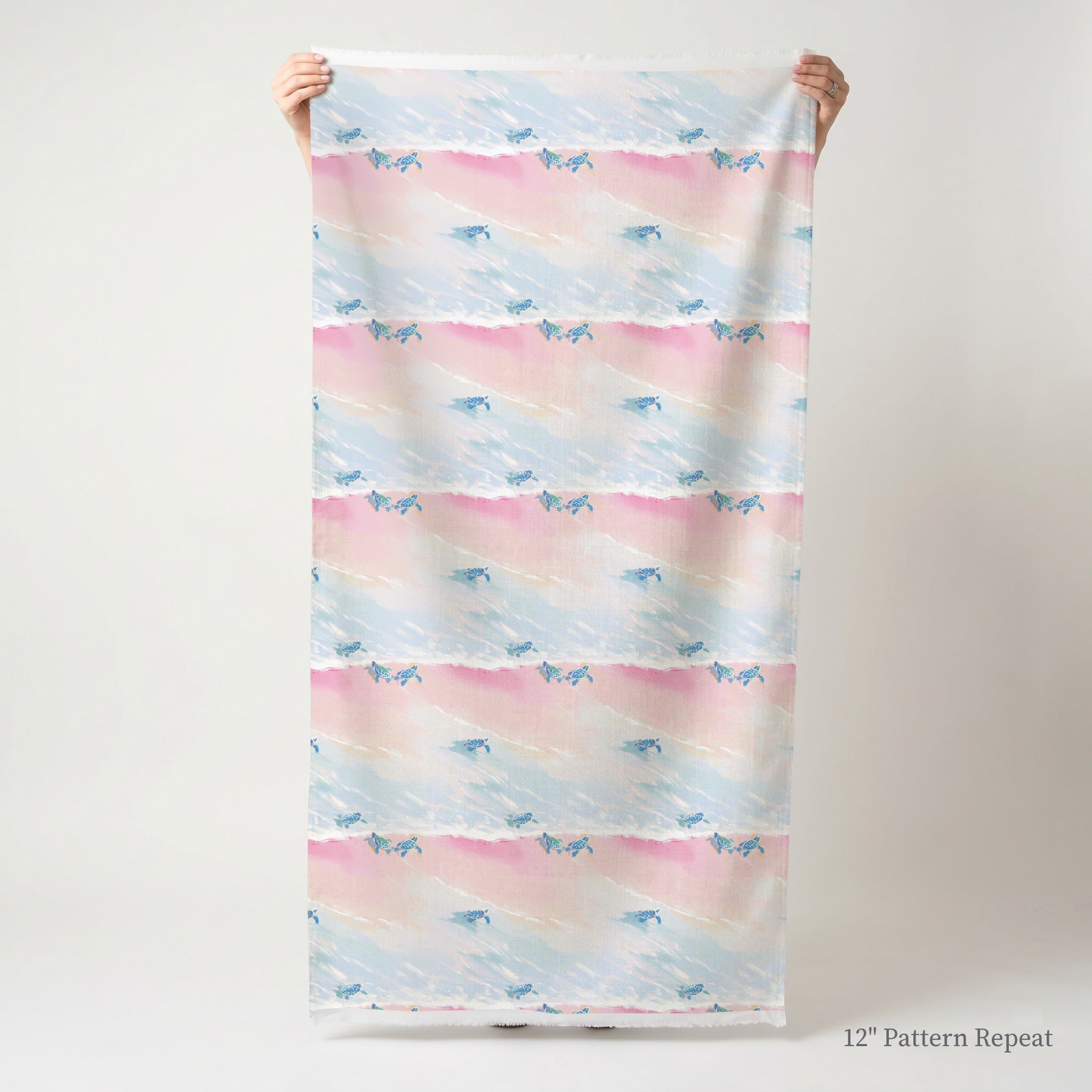 Baby Sea Turtles - Fabric - Linen Rowe