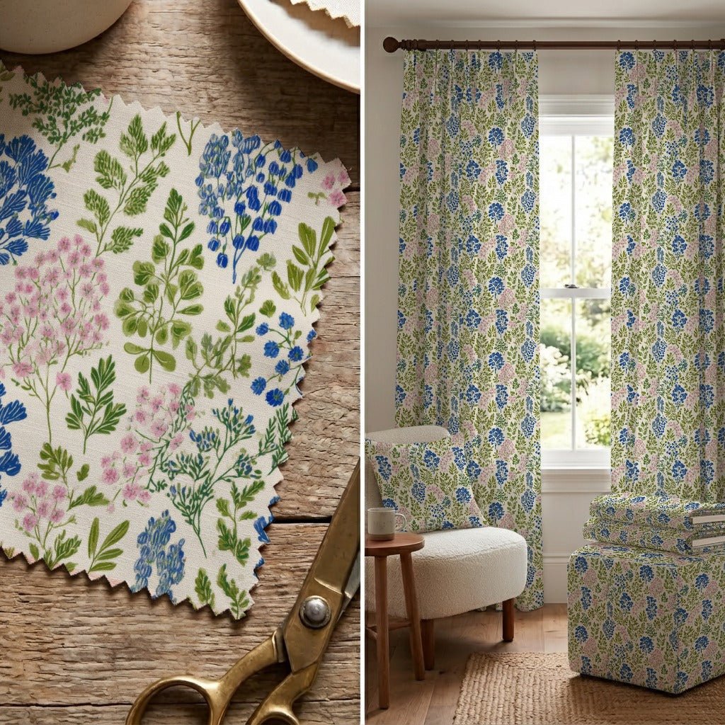 Backyard Garden - Fabric - Linen Rowe