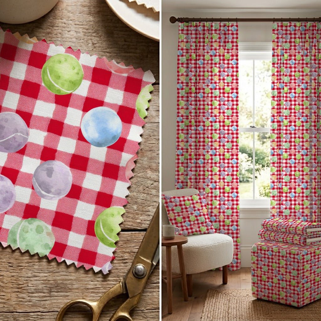 Backyard Rally Gingham - Fabric - Linen Rowe