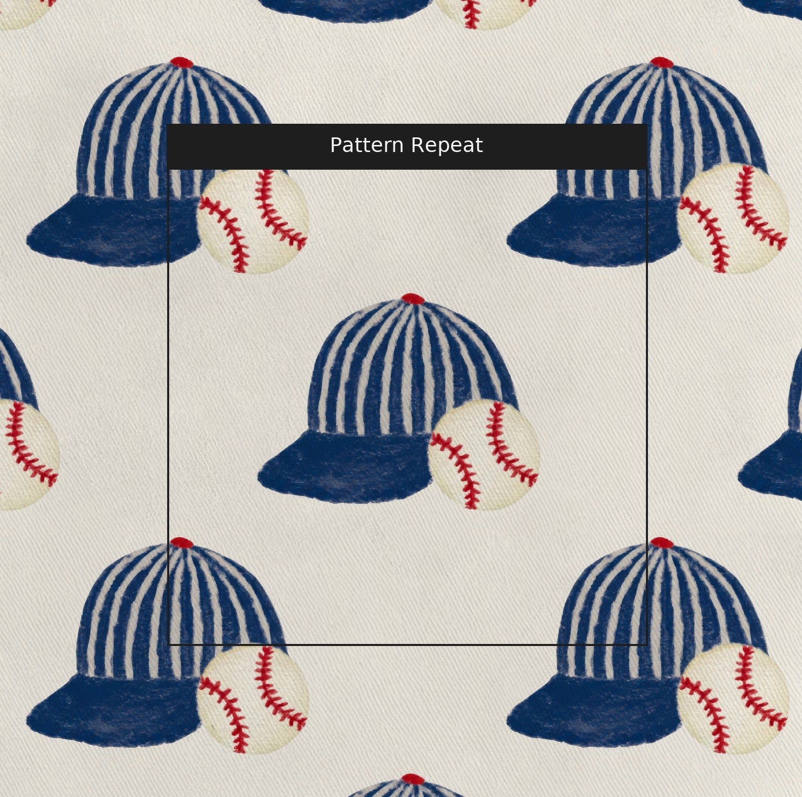 Baseball Classic - Fabric - Linen Rowe