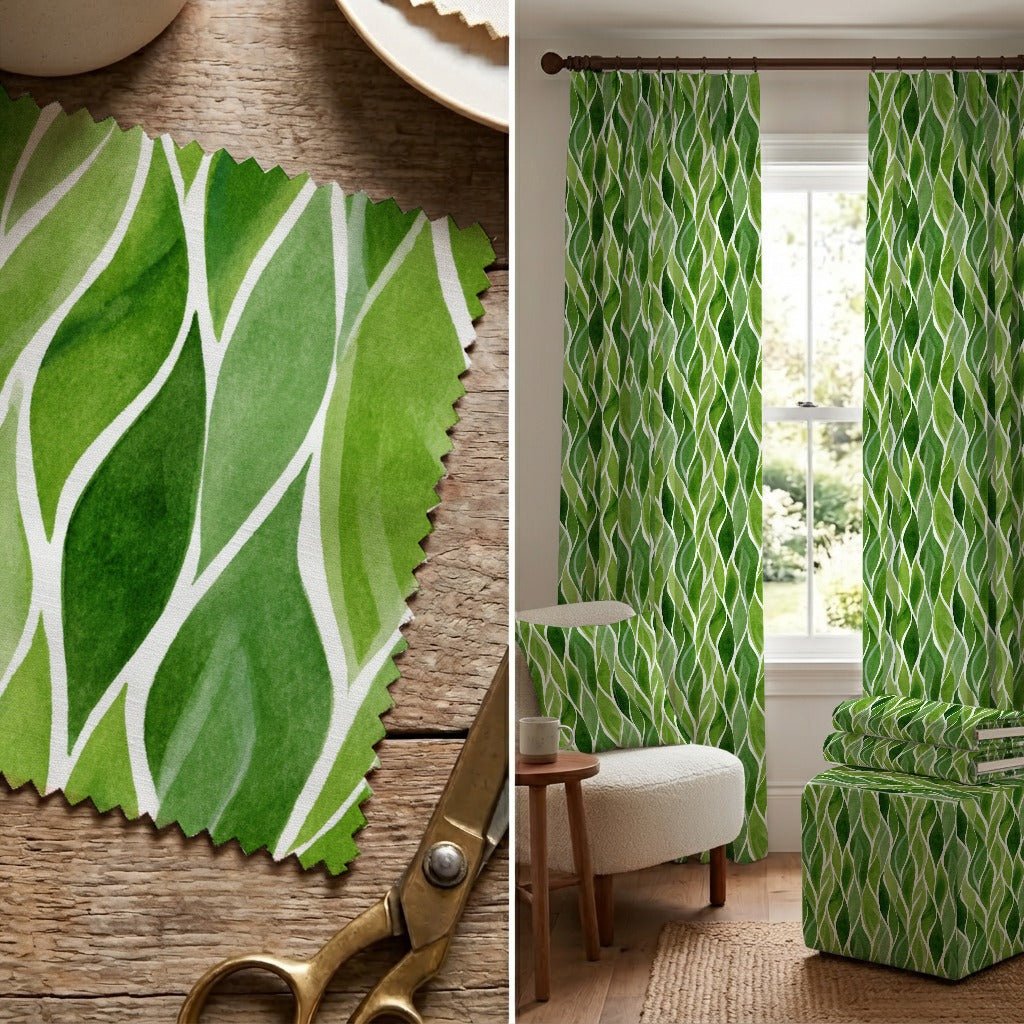 Basil - Fabric - Linen Rowe