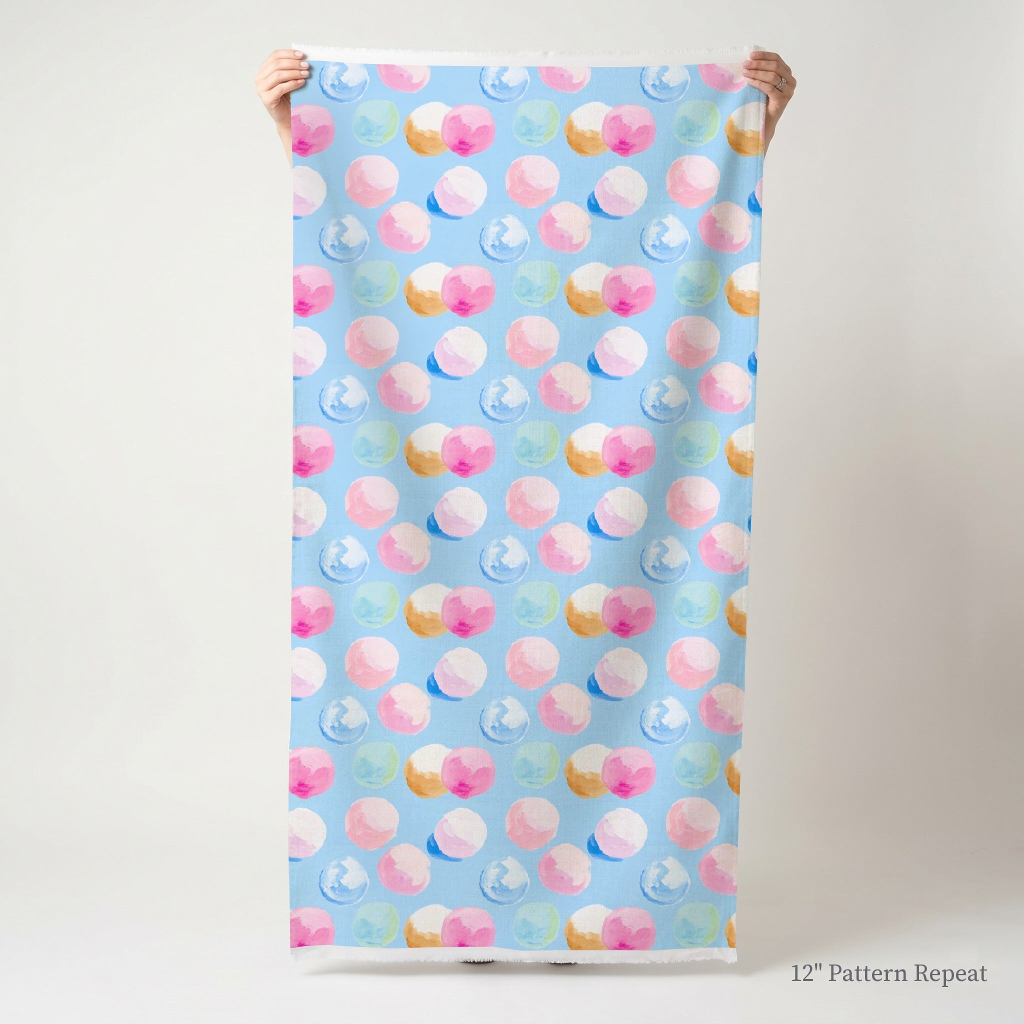 Beach Balls - Fabric - Linen Rowe