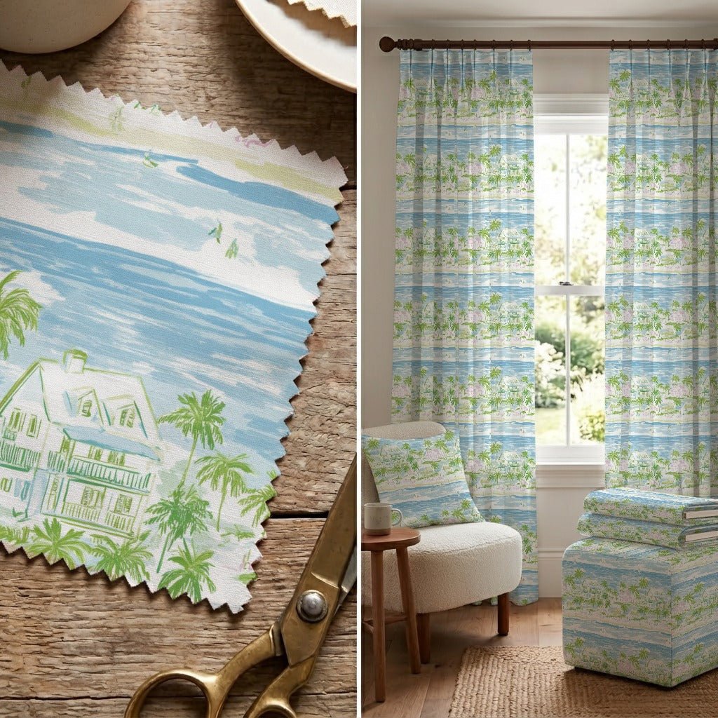 Beach House - Fabric - Linen Rowe