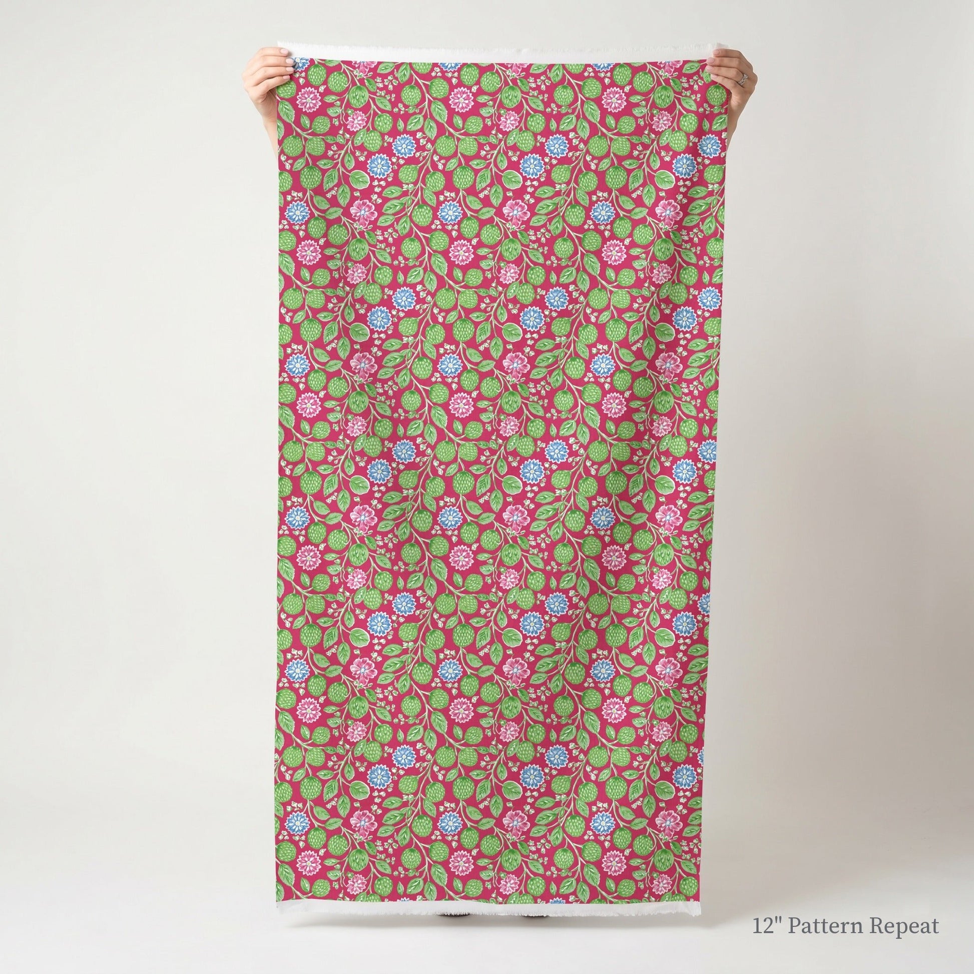 Beaudry Blossoms - Fabric - Linen Rowe