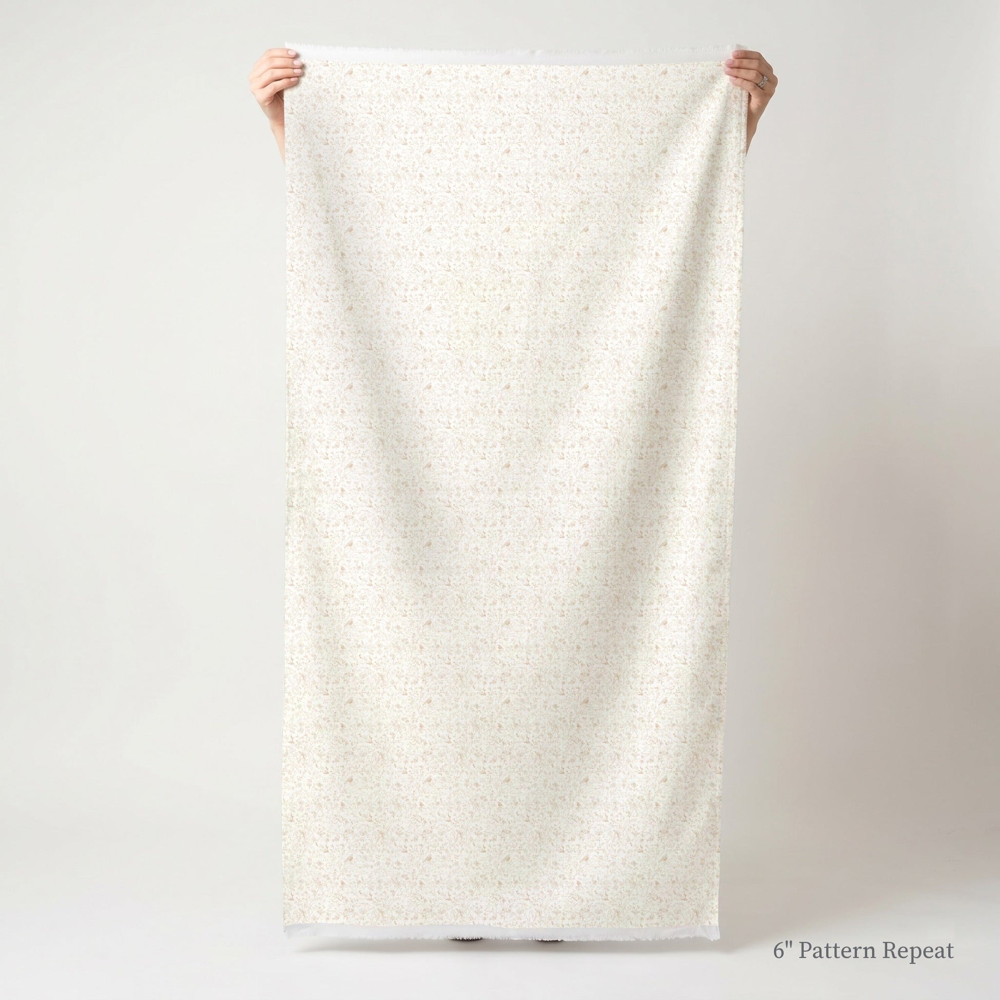 Beige Toile - Fabric - Linen Rowe