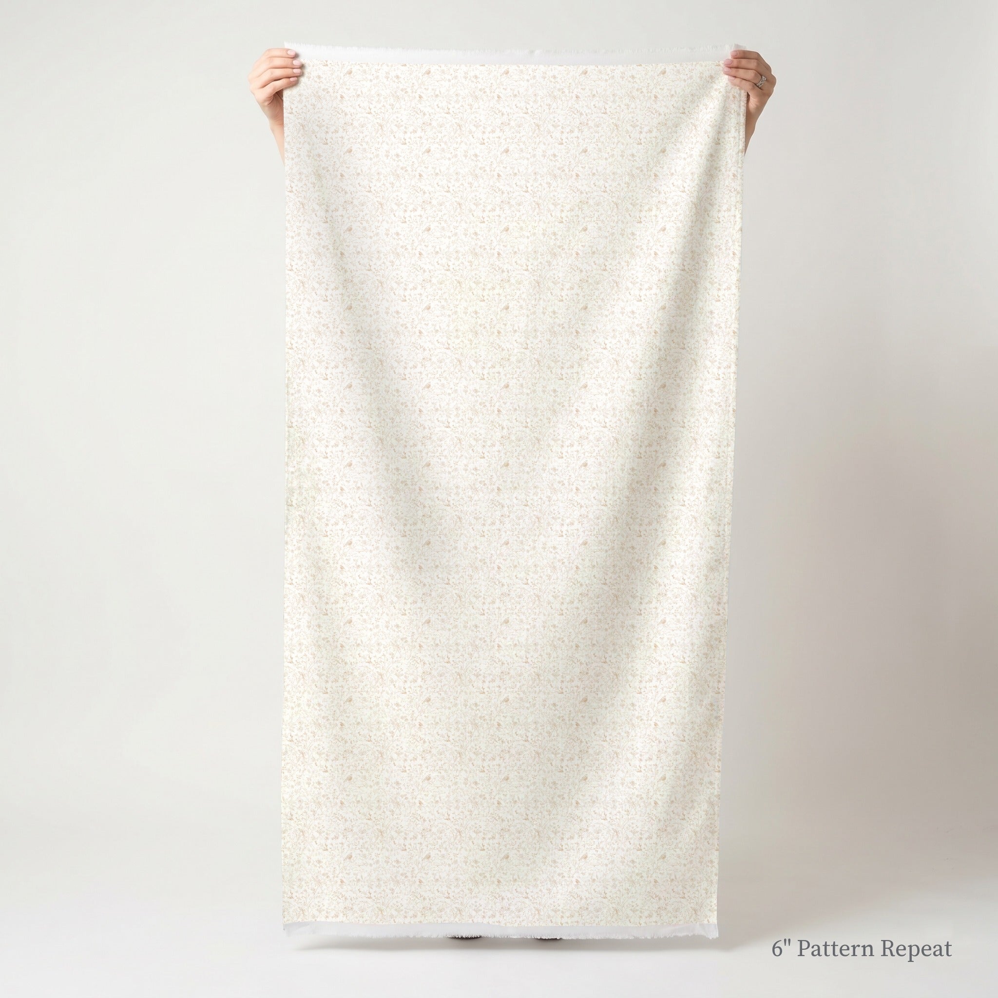 Beige Toile - Fabric - Linen Rowe