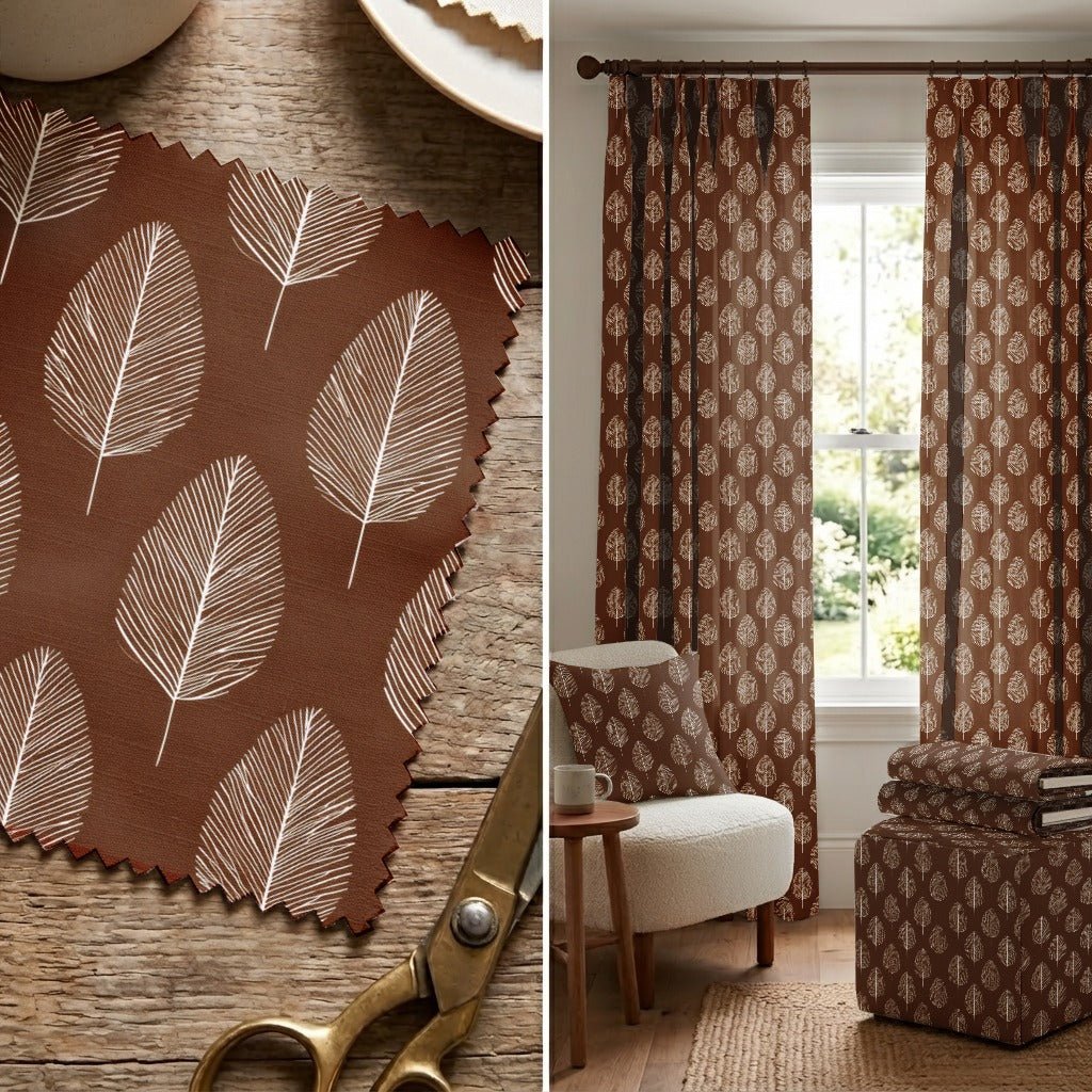 Bellara Feather - Fabric - Linen Rowe