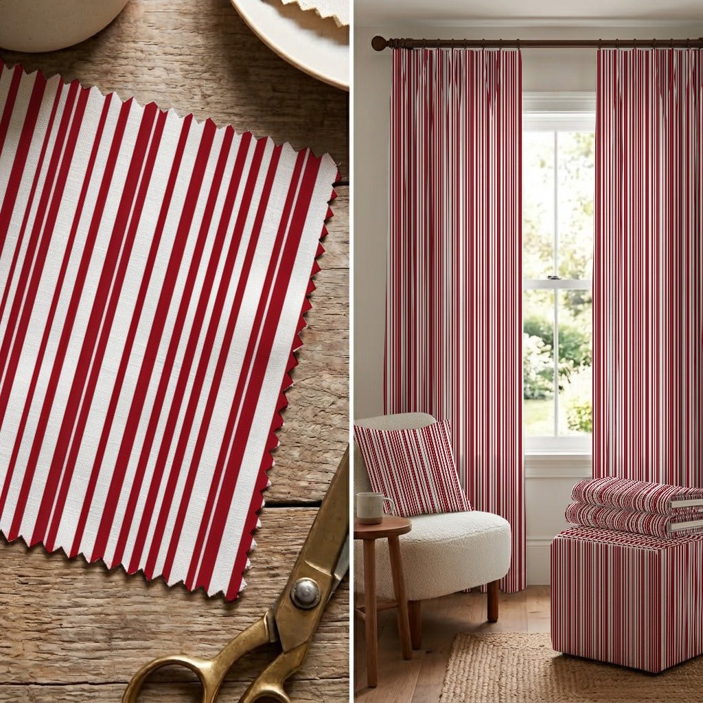 Belmond Stripes - Fabric - Linen Rowe