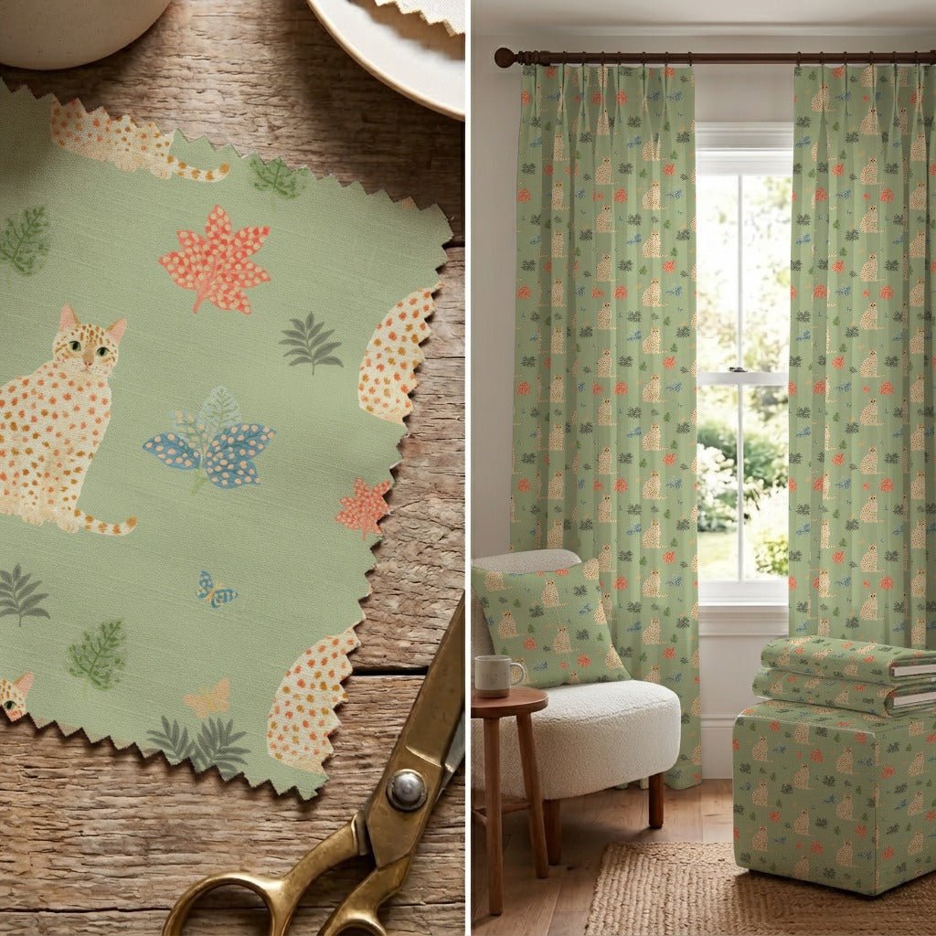 Bengel Jungle - Fabric - Linen Rowe