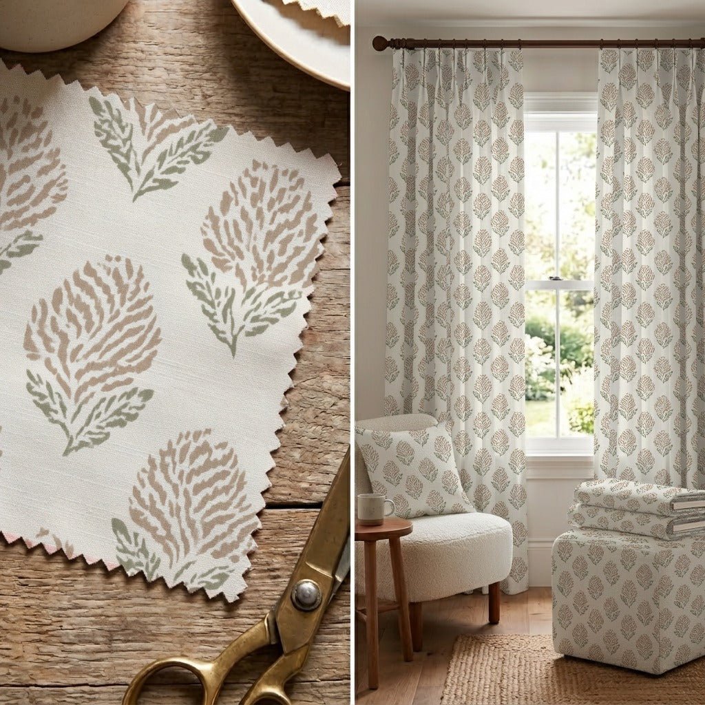 Bexford Blooms - Fabric - Linen Rowe
