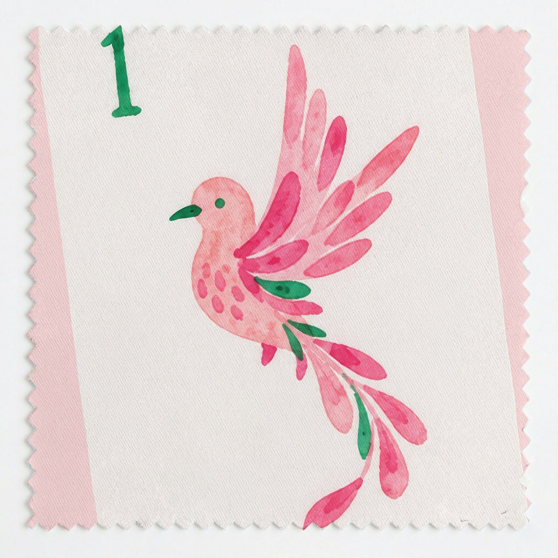 Bird Bam, Cheers! - Fabric - Linen Rowe